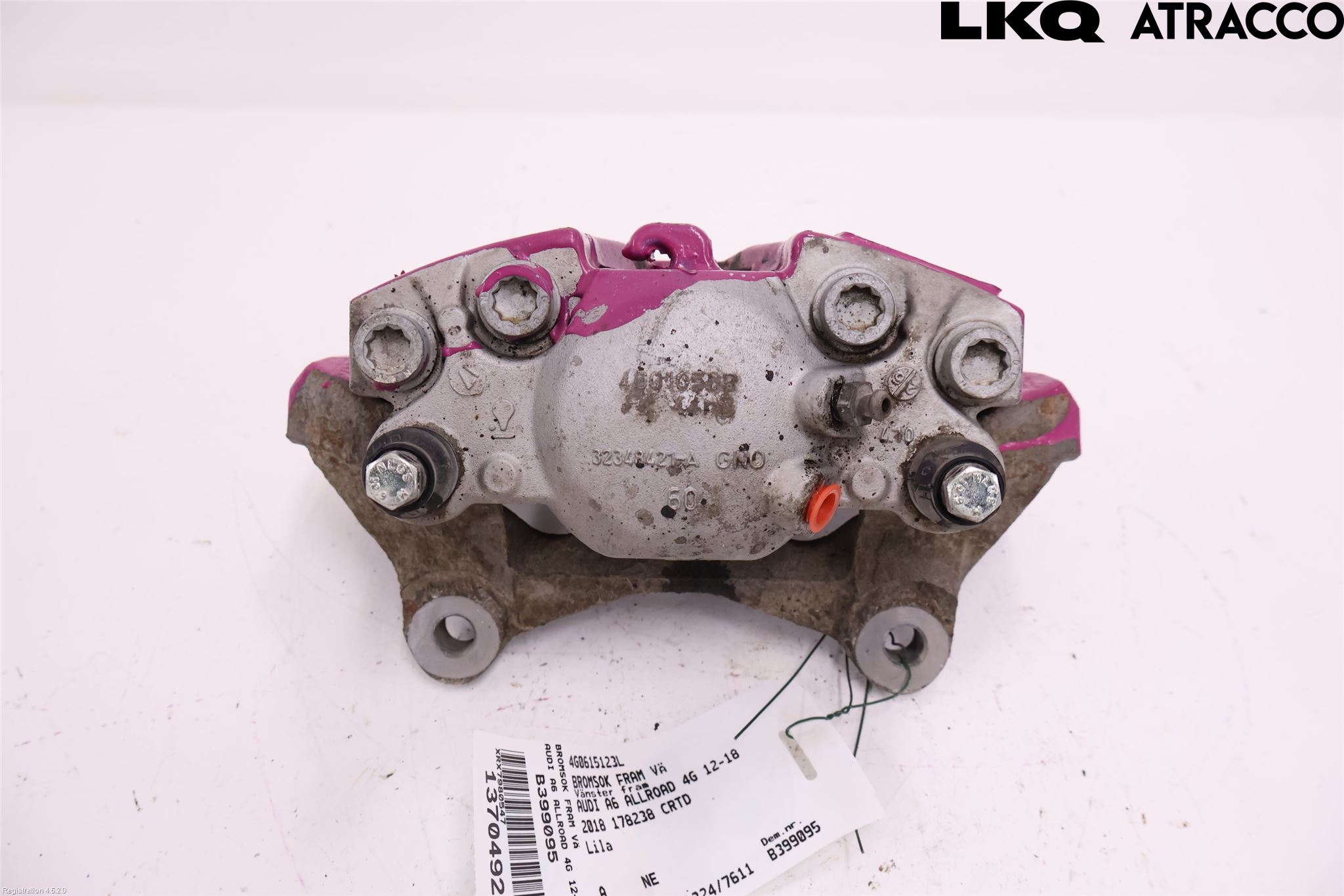 Audi A6 ALLROAD 12-18 Bremsecaliper Foran Venstre