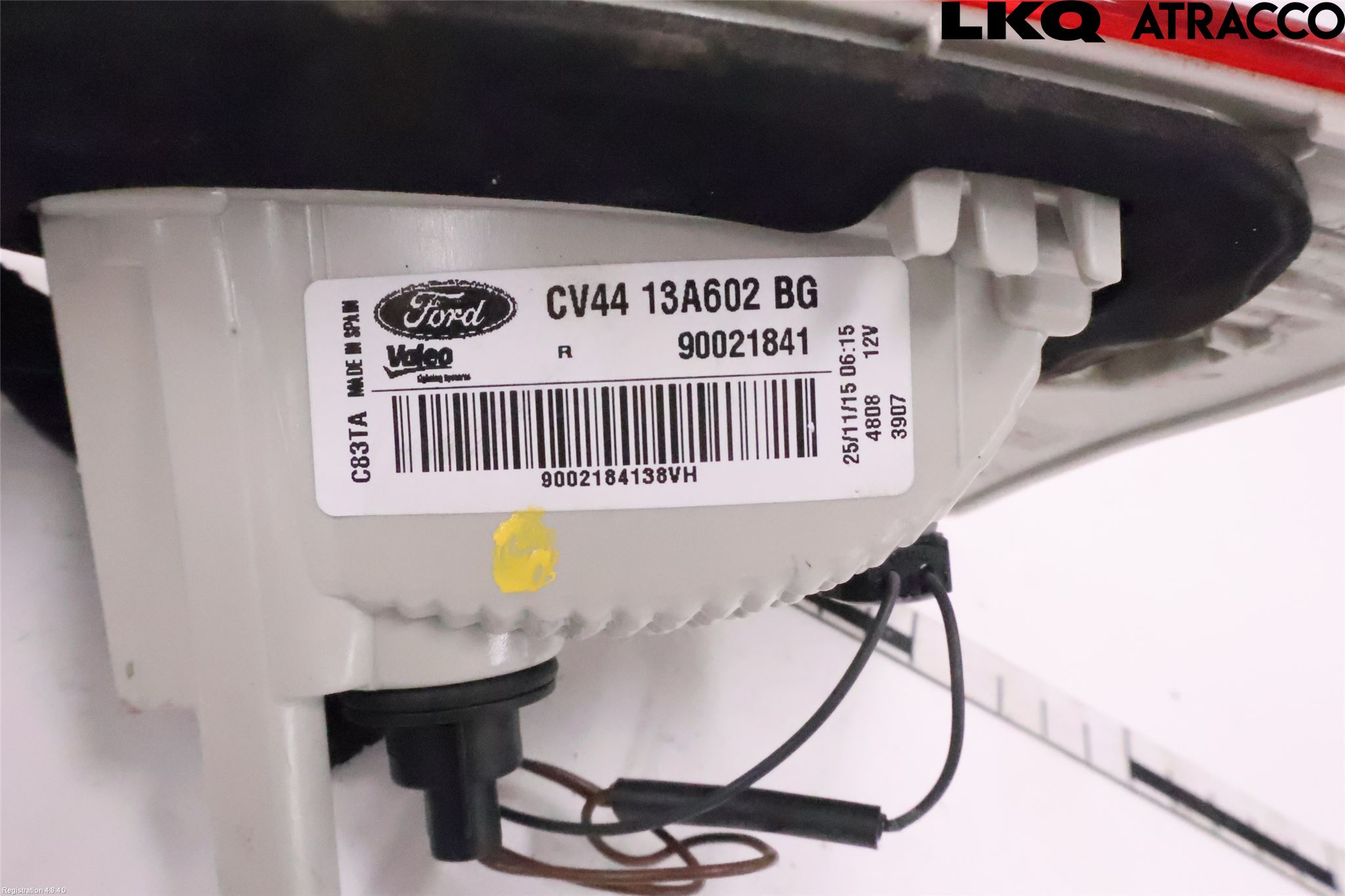 Ford KUGA 13-16 Baklykt Høyre  På Luke(Indre)