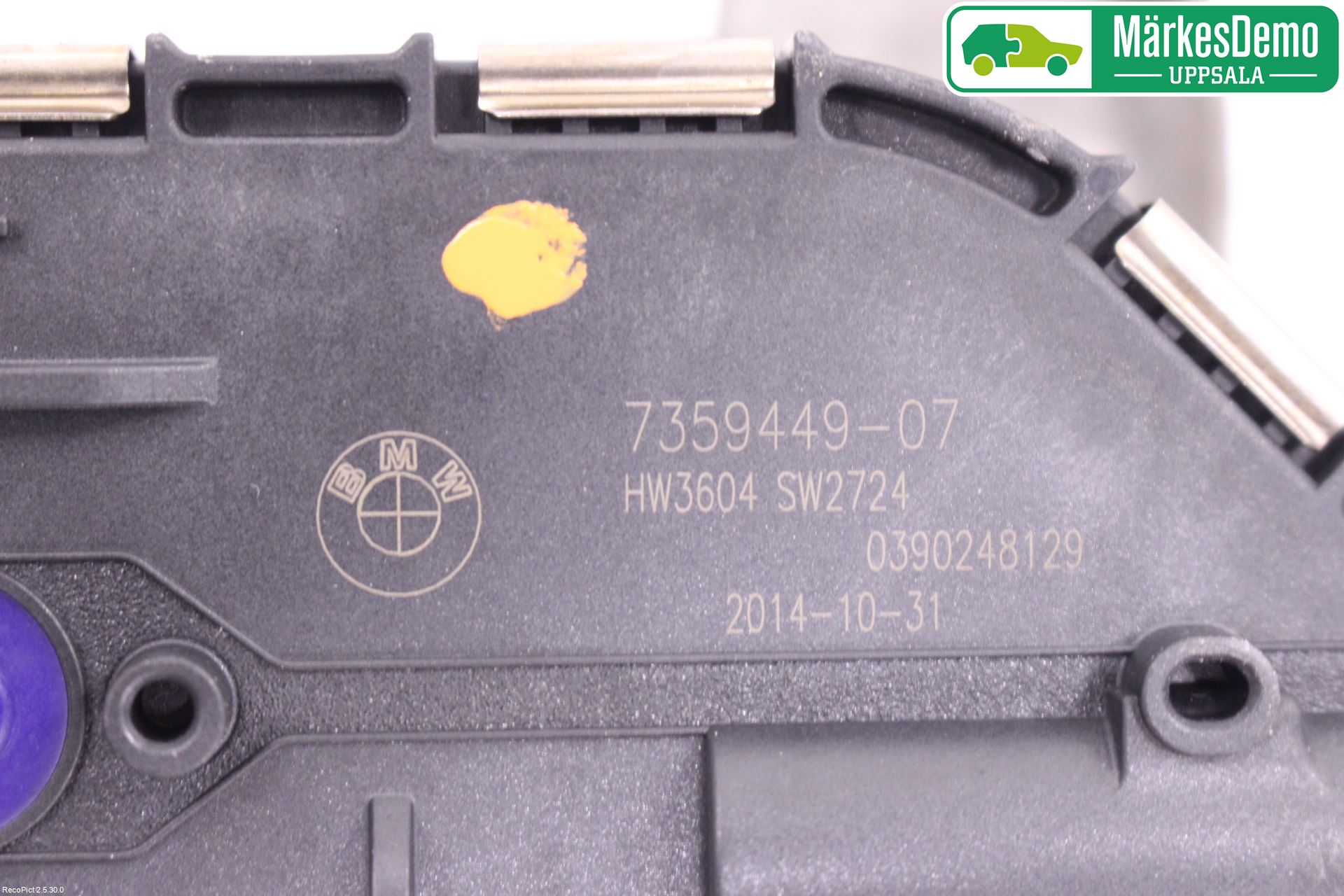 BMW i3 I01 13-22 Viskermotor Frontrute