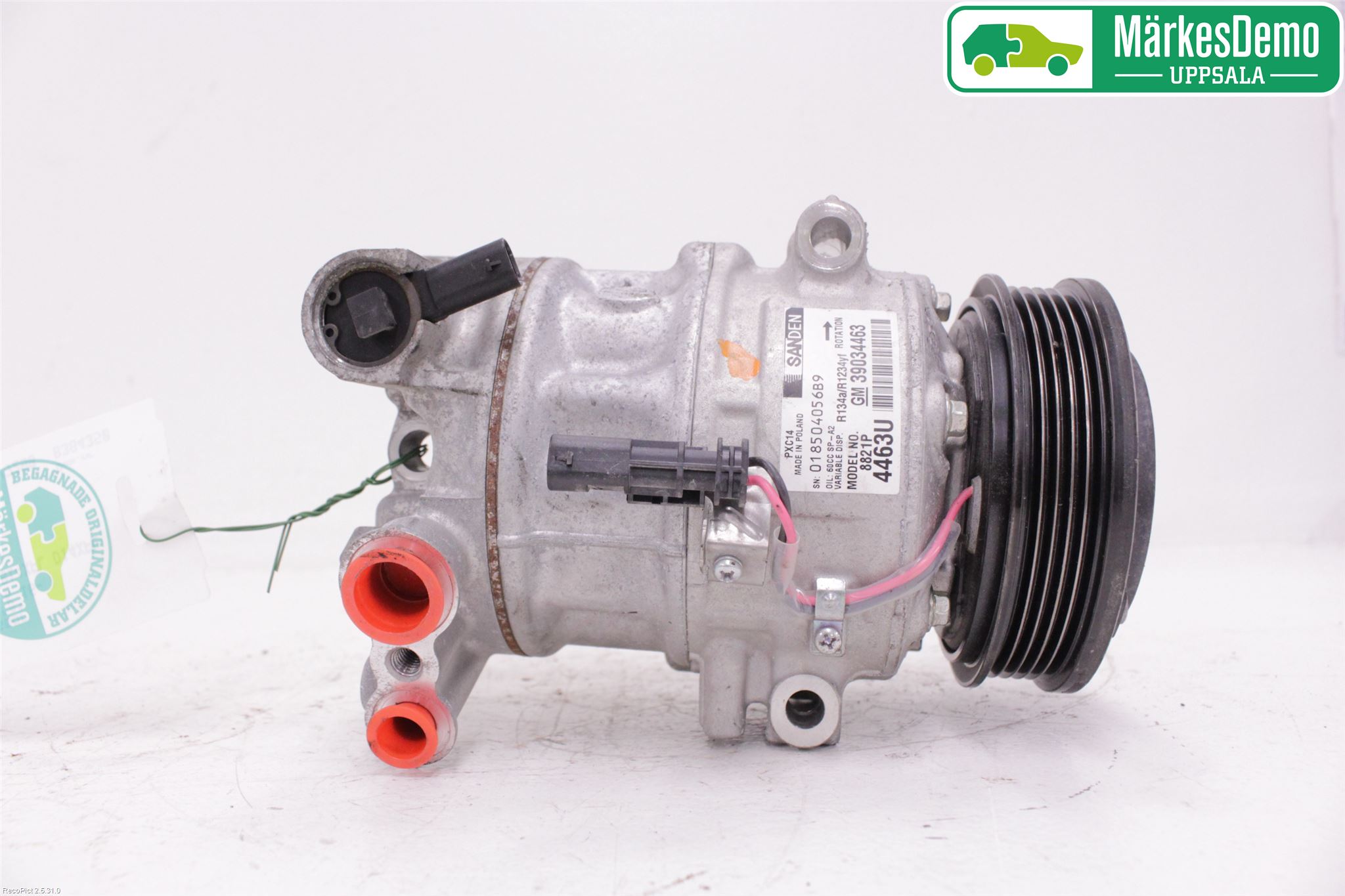 Opel ASTRA K 16-22 Varme Ac Kompressor