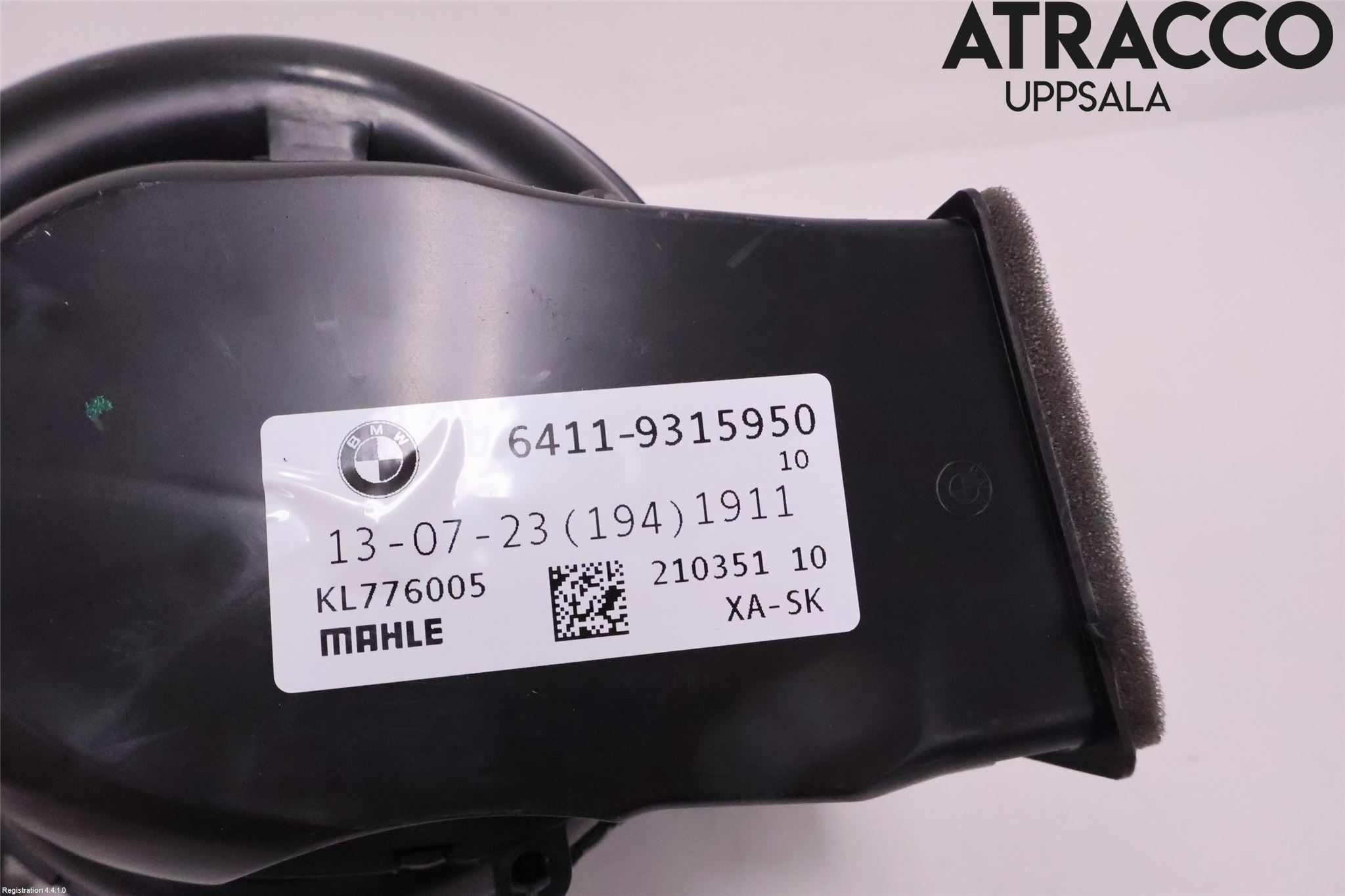 BMW X5 G05 18- Varmeapparat Viftemotor