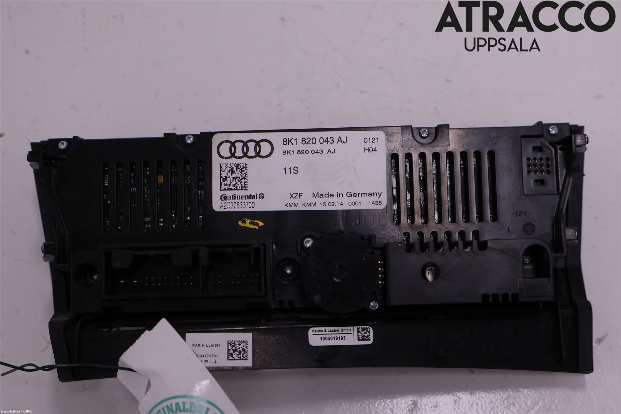 Audi A4 ALLROAD 09-16 Varme Ac Betjening-Display