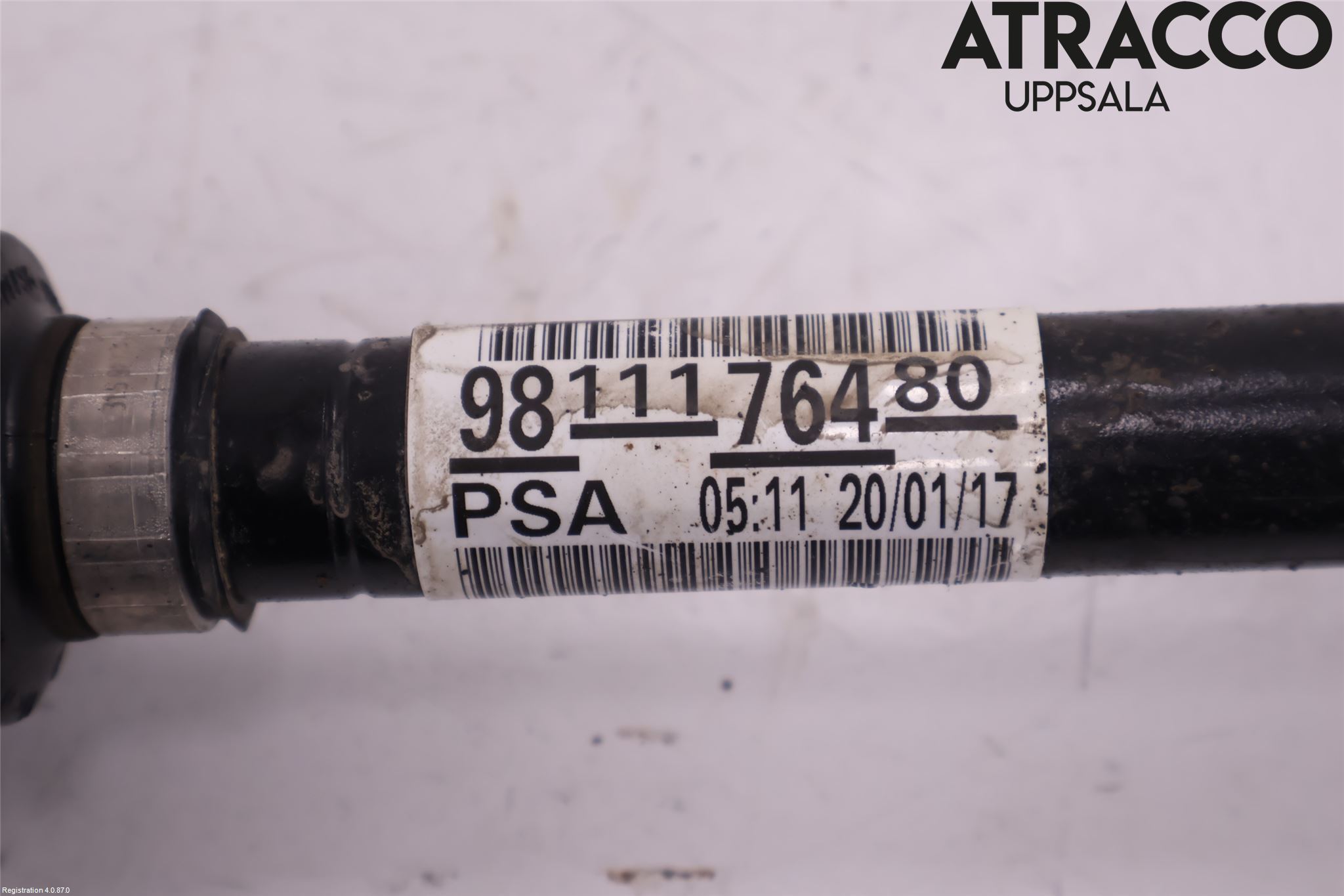Citroen C4 GRAND PICASSO 14-18 Drivaksel Foran Kompl Høyre