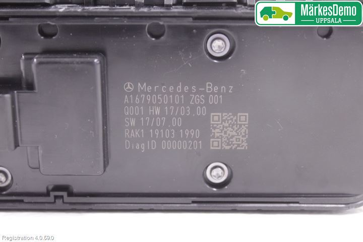 Mercedes-Benz MB A-KLASS (W177) 18- Bryter Vindusheis