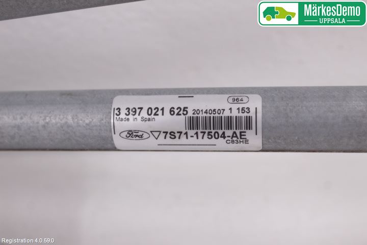 Ford MONDEO 07-15 Viskeroverføring Frontrute