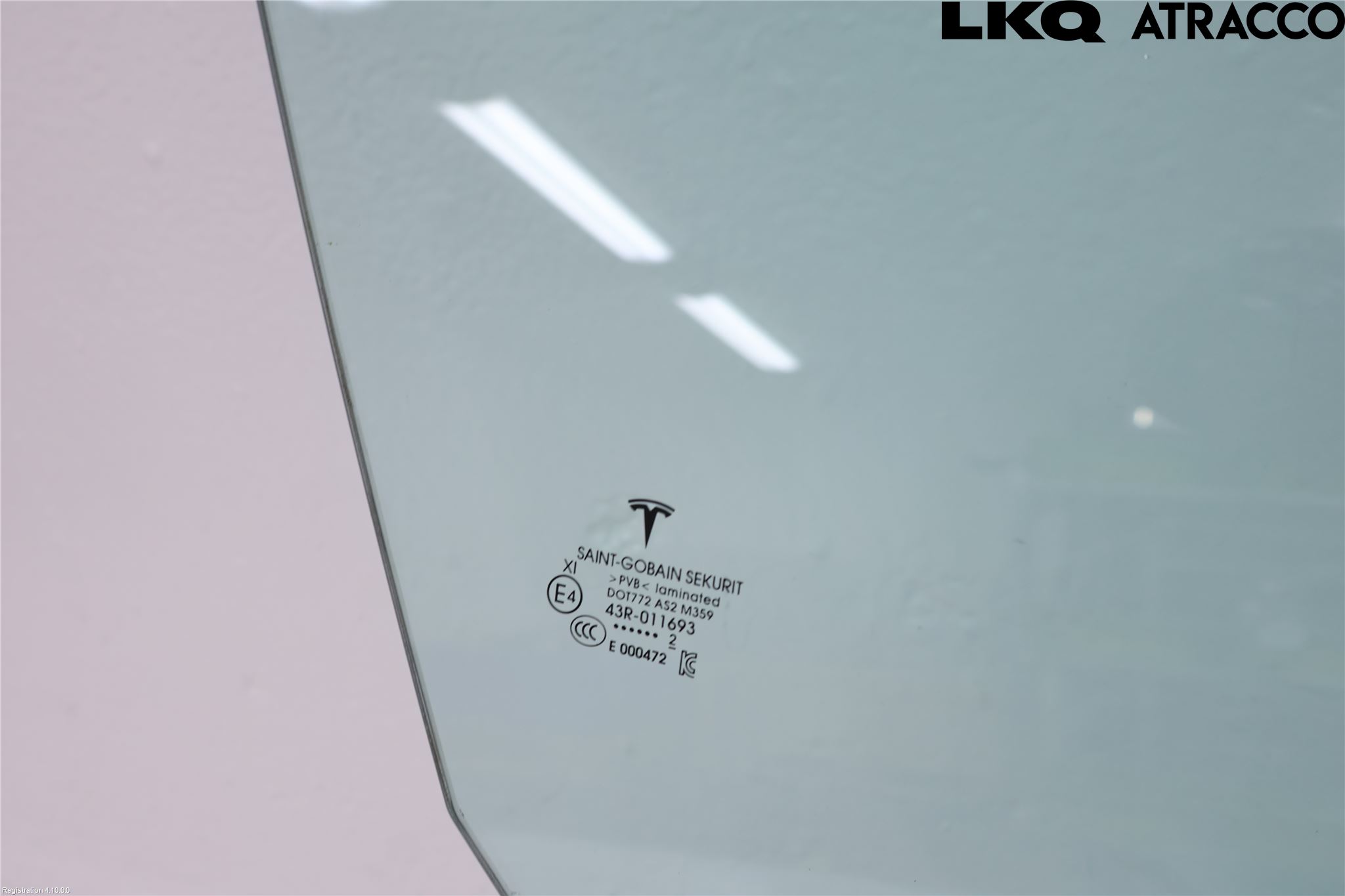 Tesla MODEL 3 17- Dørrute Foran Høyre 4 Dørs