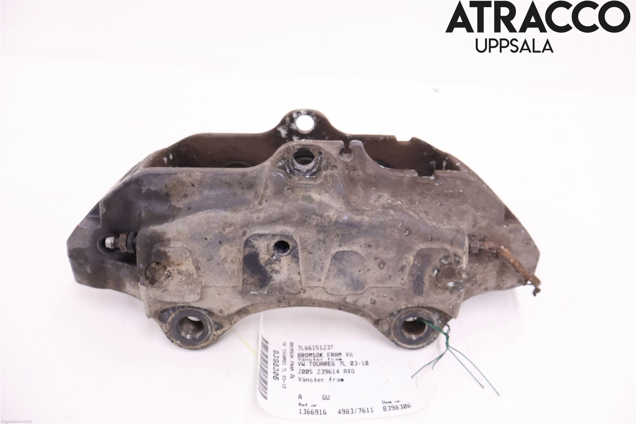 Volkswagen VW TOUAREG 7L 03-10 Bremsecaliper Foran Venstre
