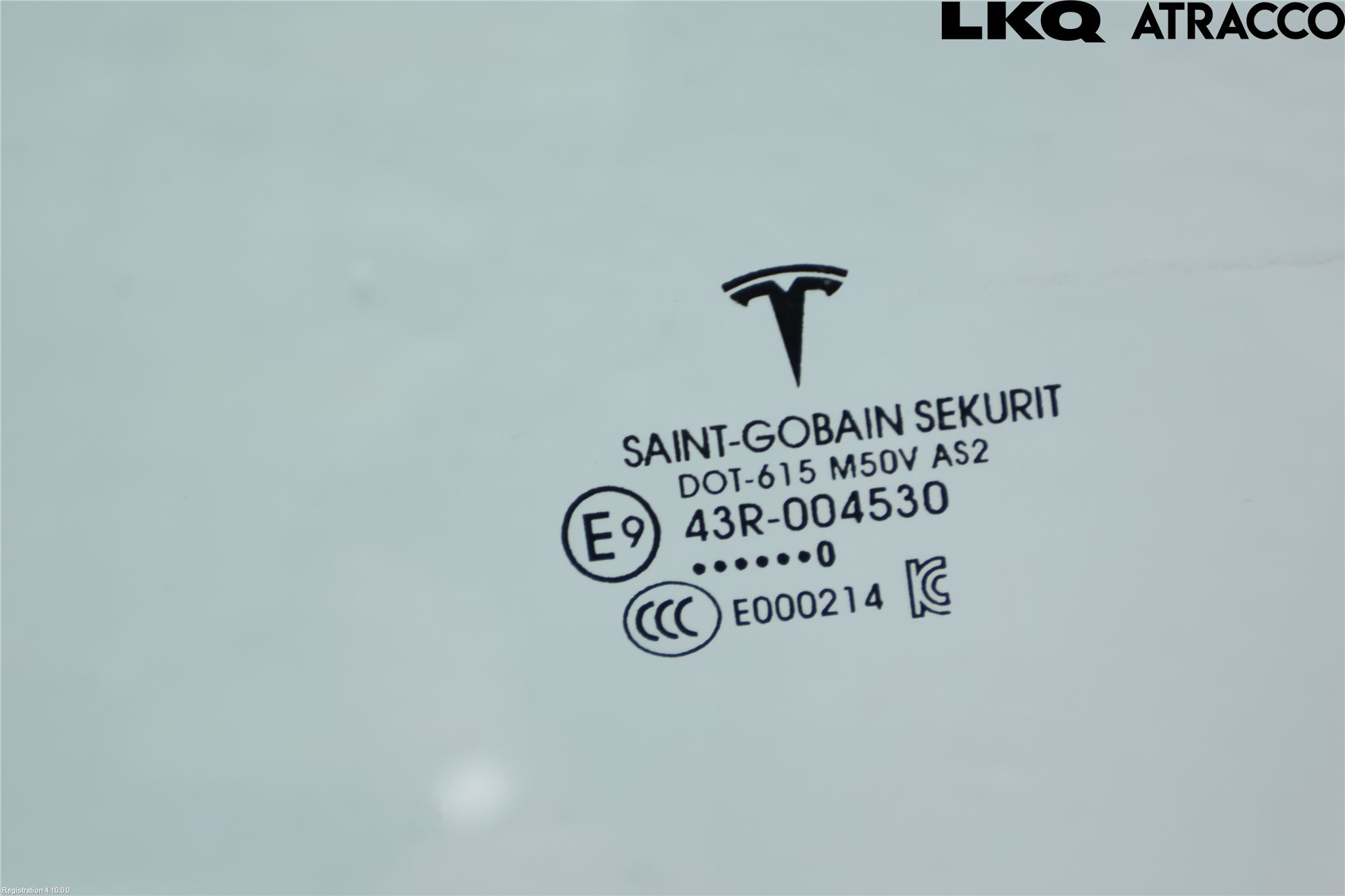 Tesla MODEL 3 17- Dørrute Foran Venstre 4 Dørs