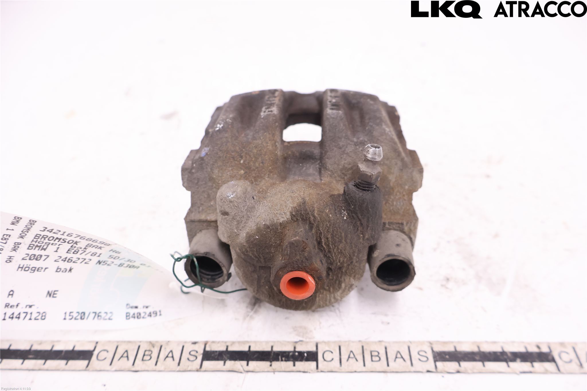 BMW 1 E87/81 5D/3D 03-11 Bremsecaliper Bak Høyre