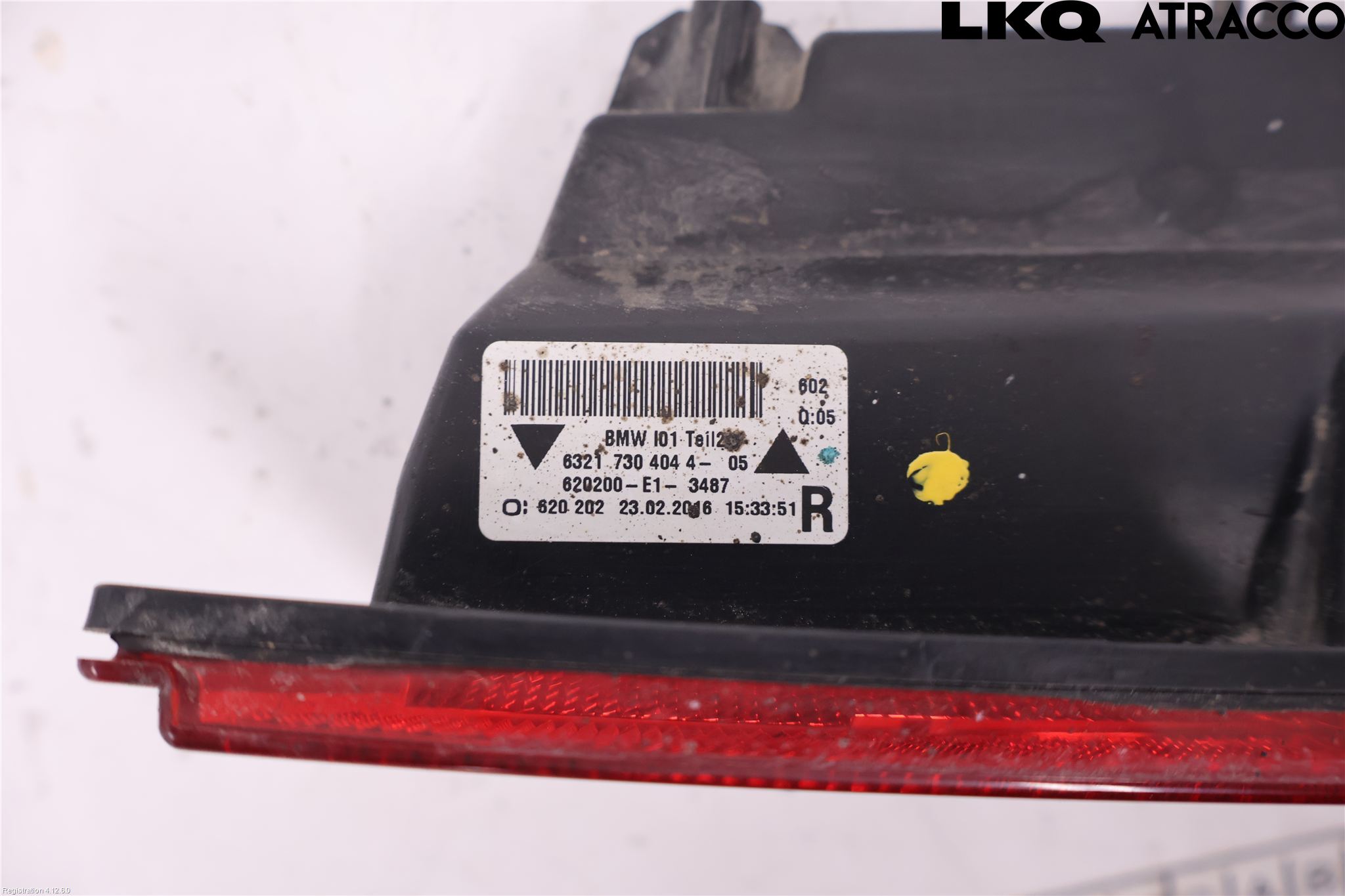 BMW i3 I01 13-22 Refleks Bak