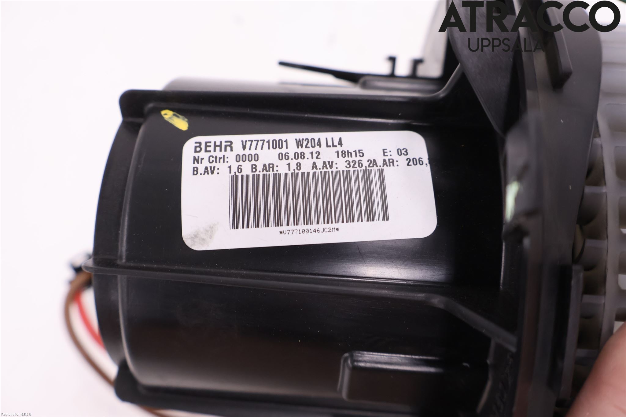 Mercedes-Benz MB C-KLASS (W204) 07-15 Varmeapparat Viftemotor