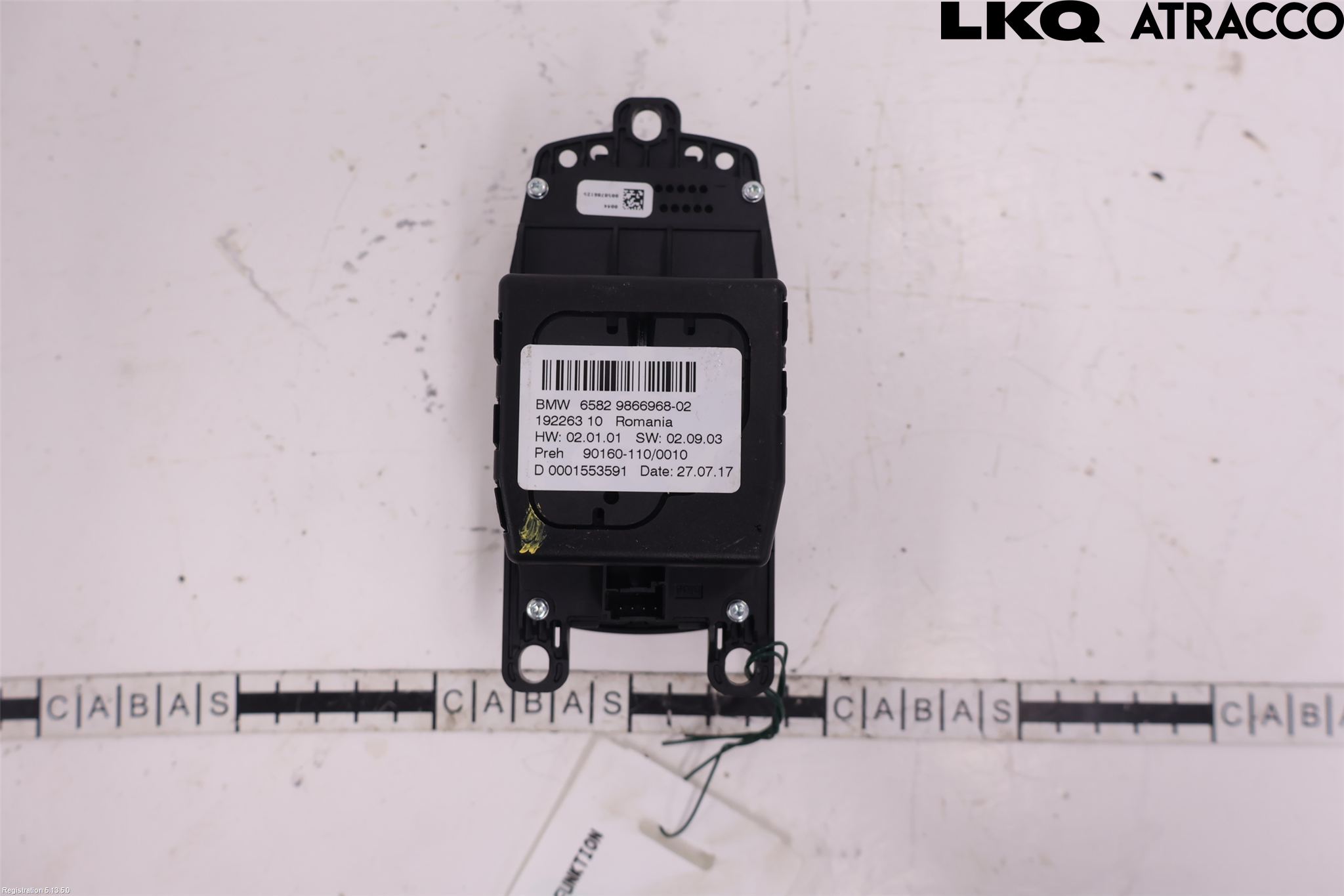 BMW i3 I01 13-22 Bryter Multifunksjon