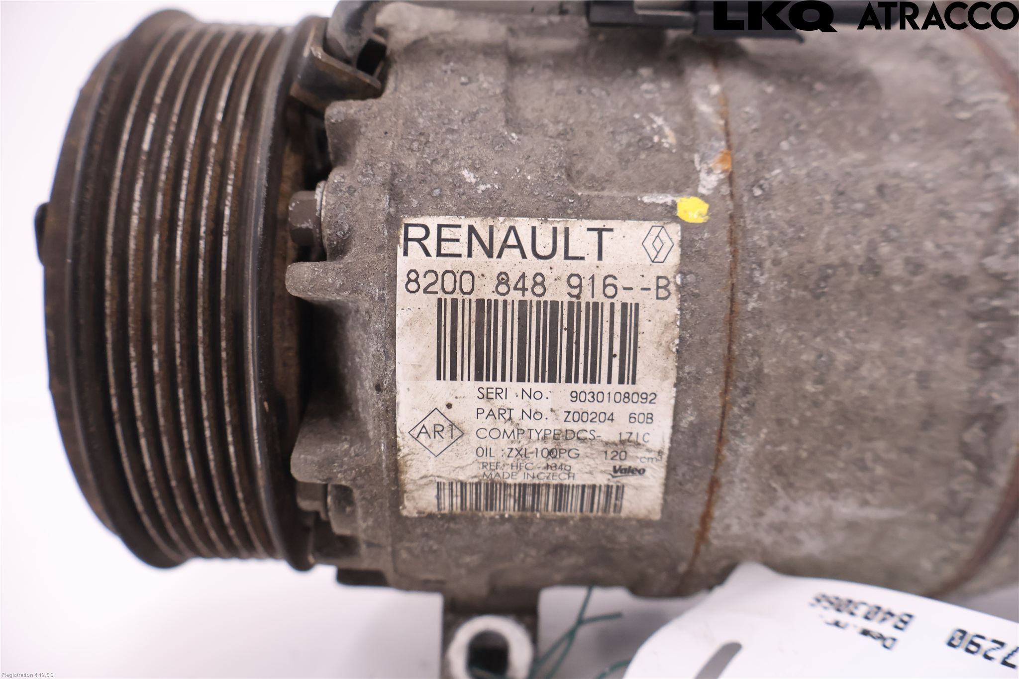 Nissan NV400 12-24 Varme Ac Kompressor