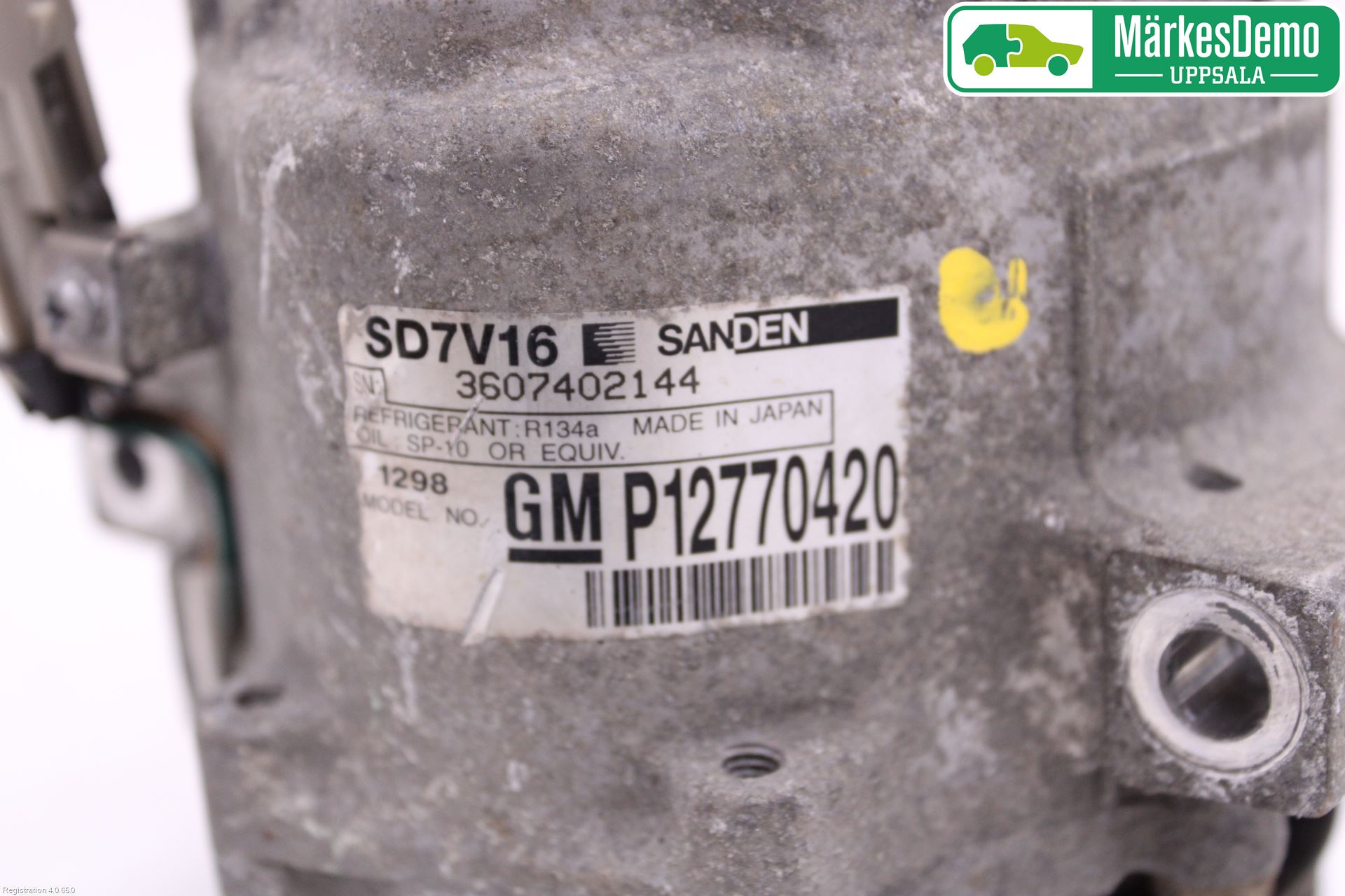 Saab 9-3 VER2/VER3 08-15 Varme Ac Kompressor
