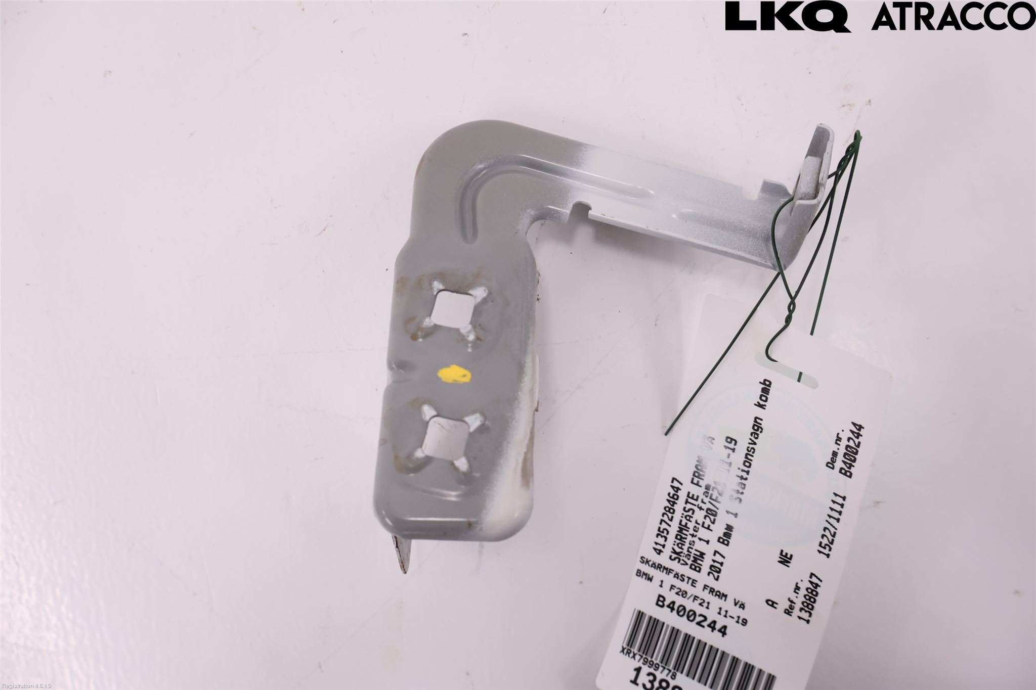 BMW 1 F20/F21 11-19 Frontskjermfeste Venstre
