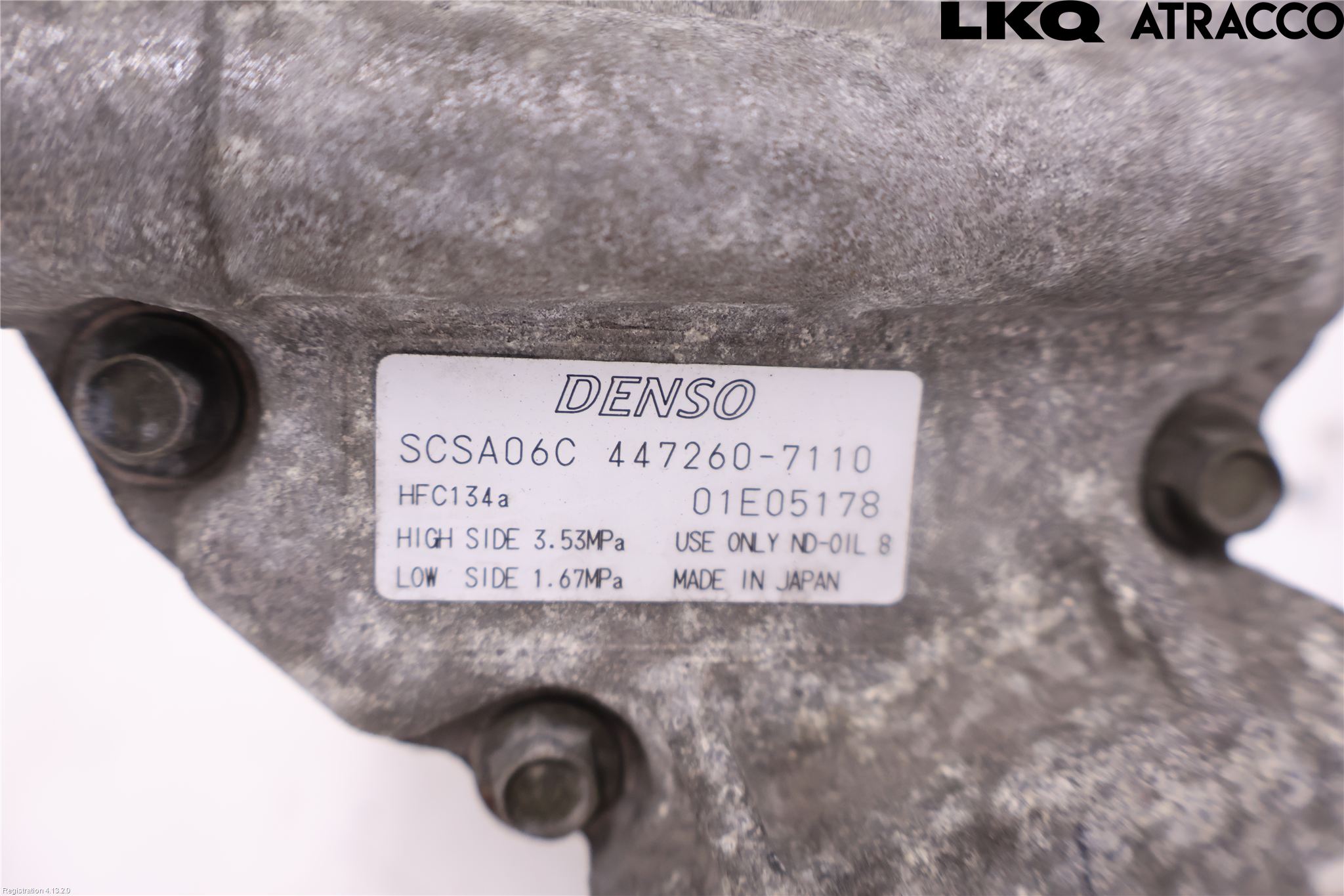 Toyota COROLLA VERSO 02-04 Varme Ac Kompressor