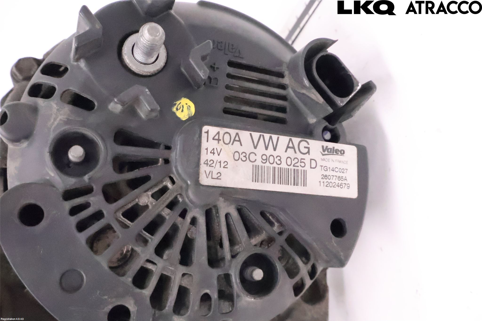 Volkswagen VW TIGUAN 07-16 Dynamo