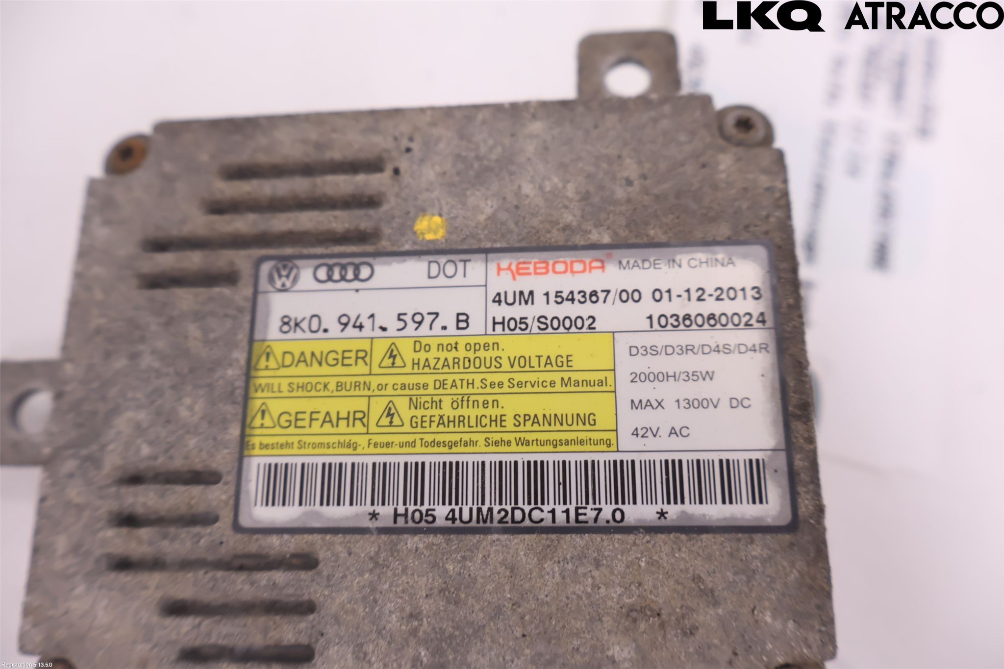 Volkswagen VW PASSAT 11-14 Styreenhet Xenon