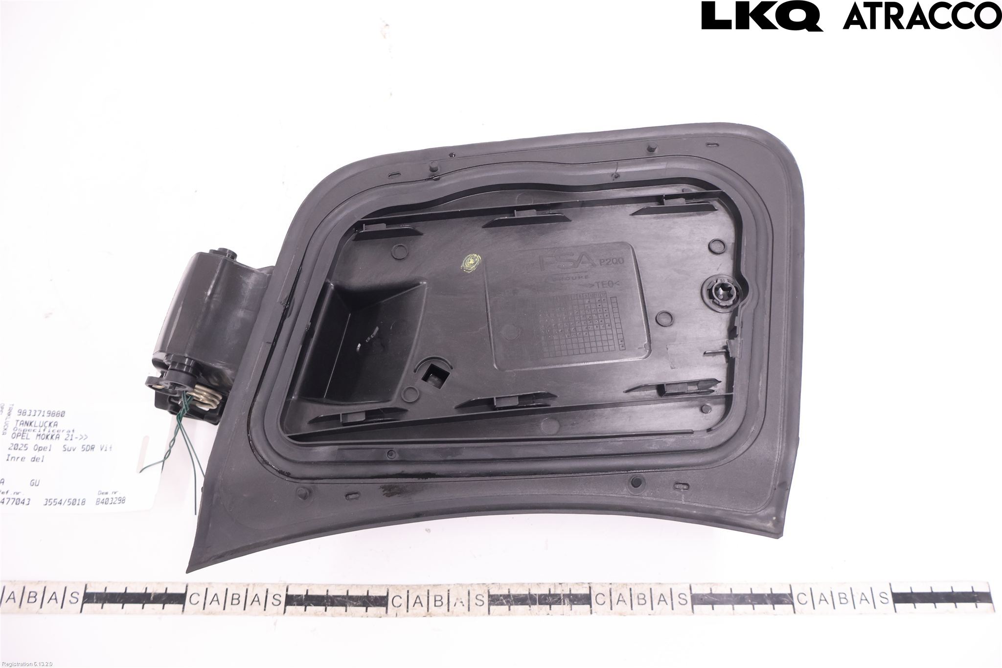 Opel MOKKA 21- Drivstoff Tankluke