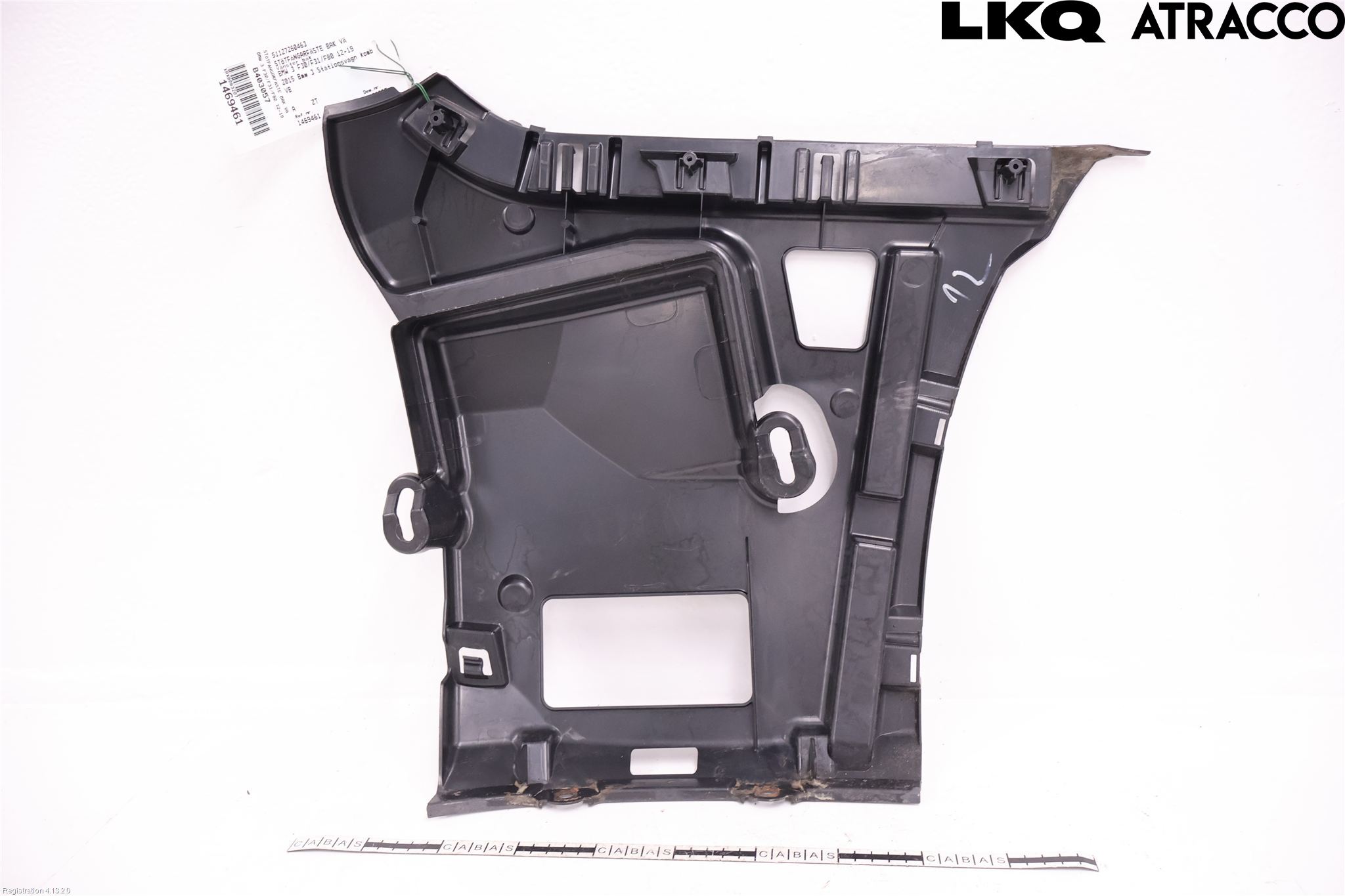 BMW 3 F30/F31/F80 12-19 Støtfangerfeste Bak Venstre
