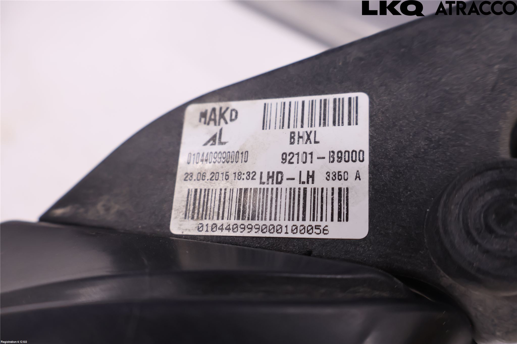 Hyundai i10 BA 14-16 Frontlykt Venstre