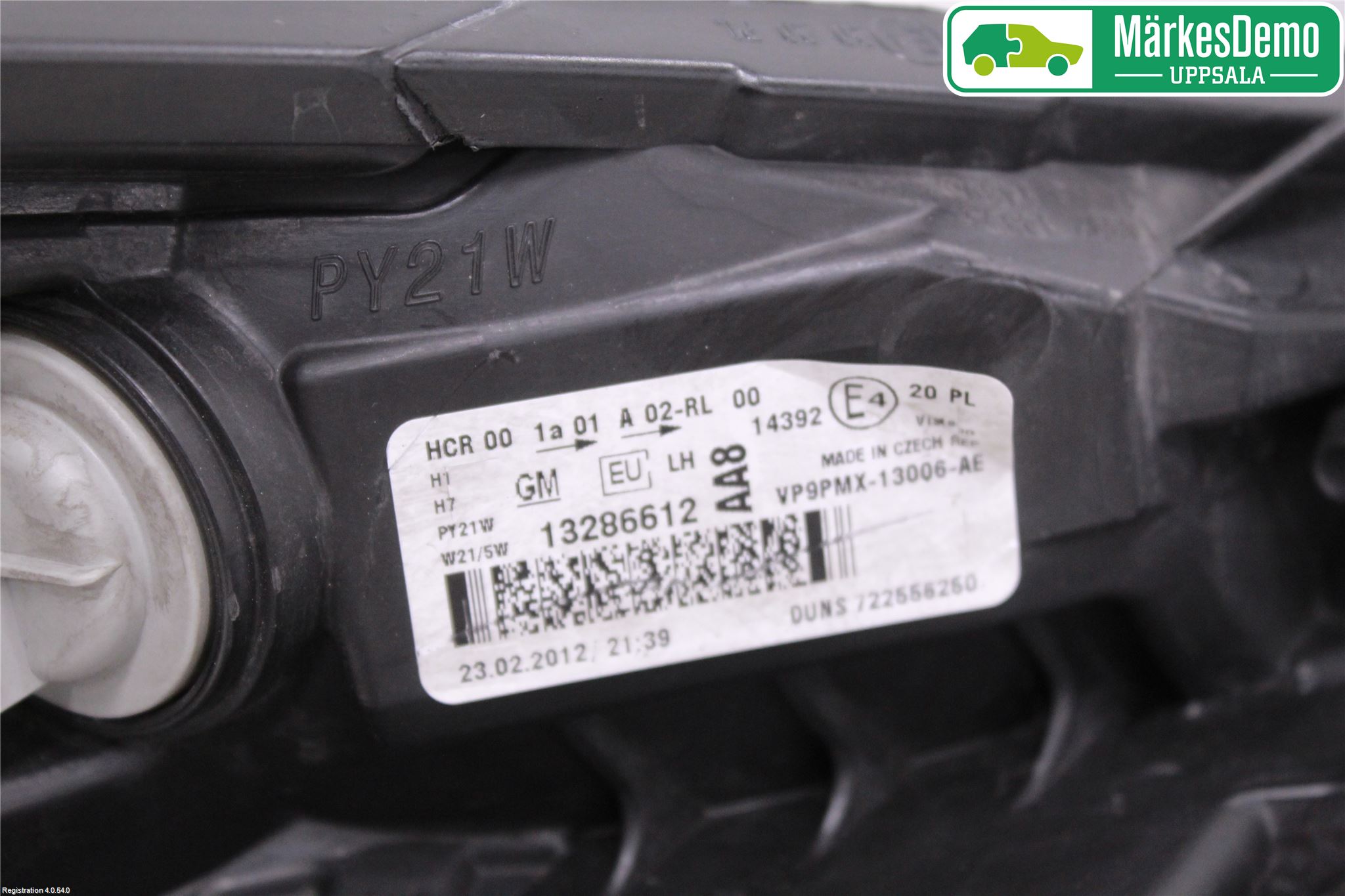 Opel MERIVA B 10-17 Frontlykt Venstre