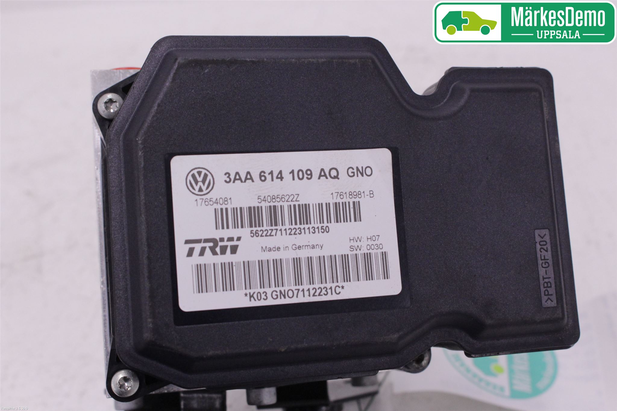 Volkswagen VW PASSAT 11-14 Abs Hydraulikkaggregat