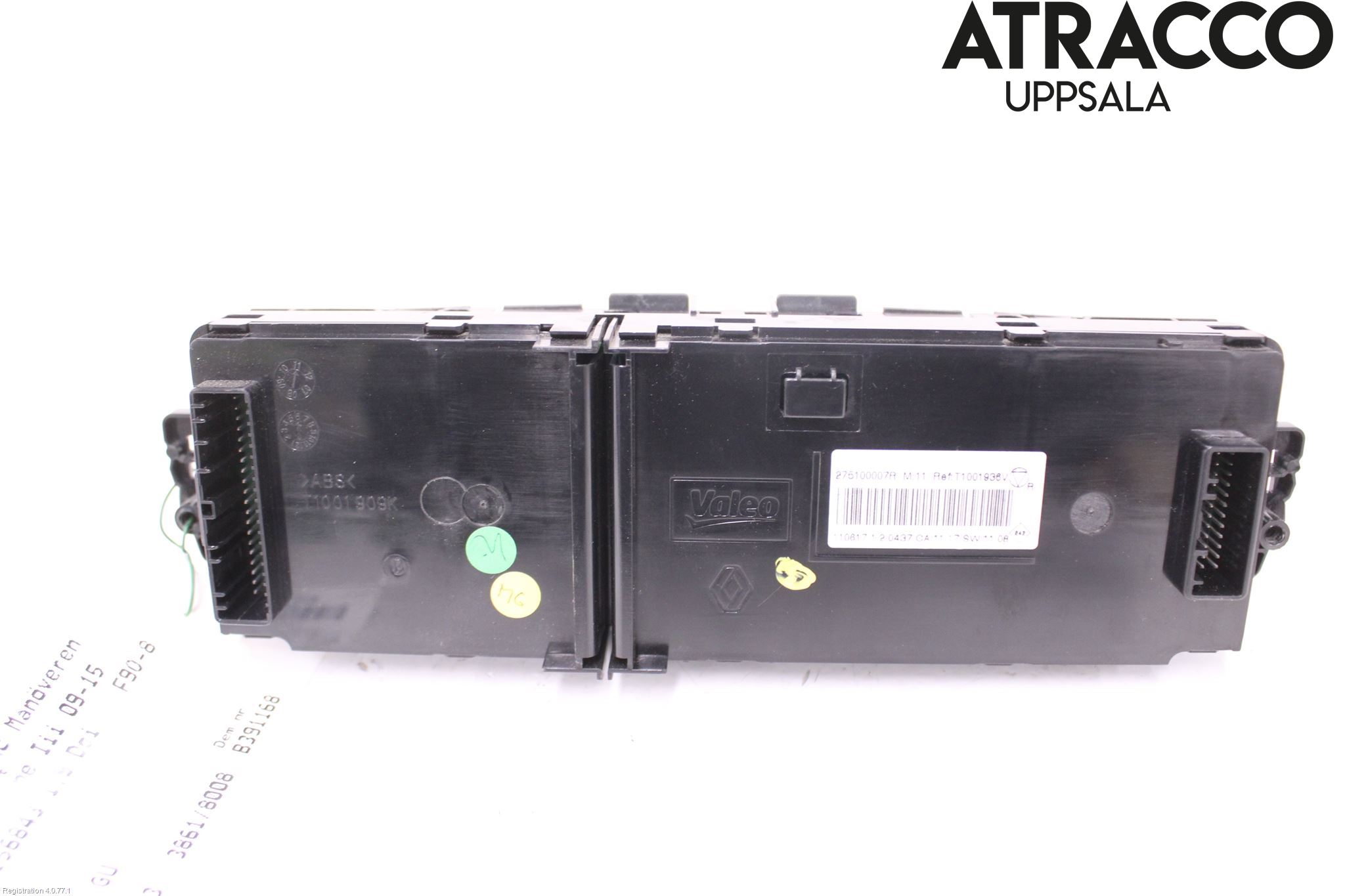 Renault MEGANE III 09-15 Varme Ac Betjening-Display