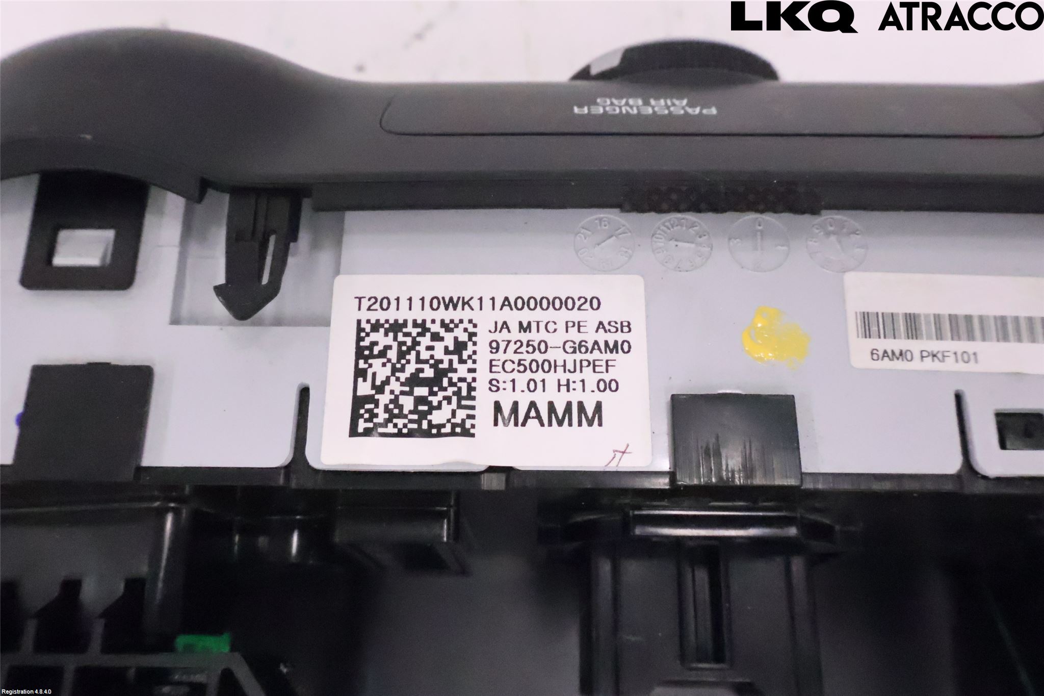 Kia PICANTO 17- Varme Ac Betjening-Display