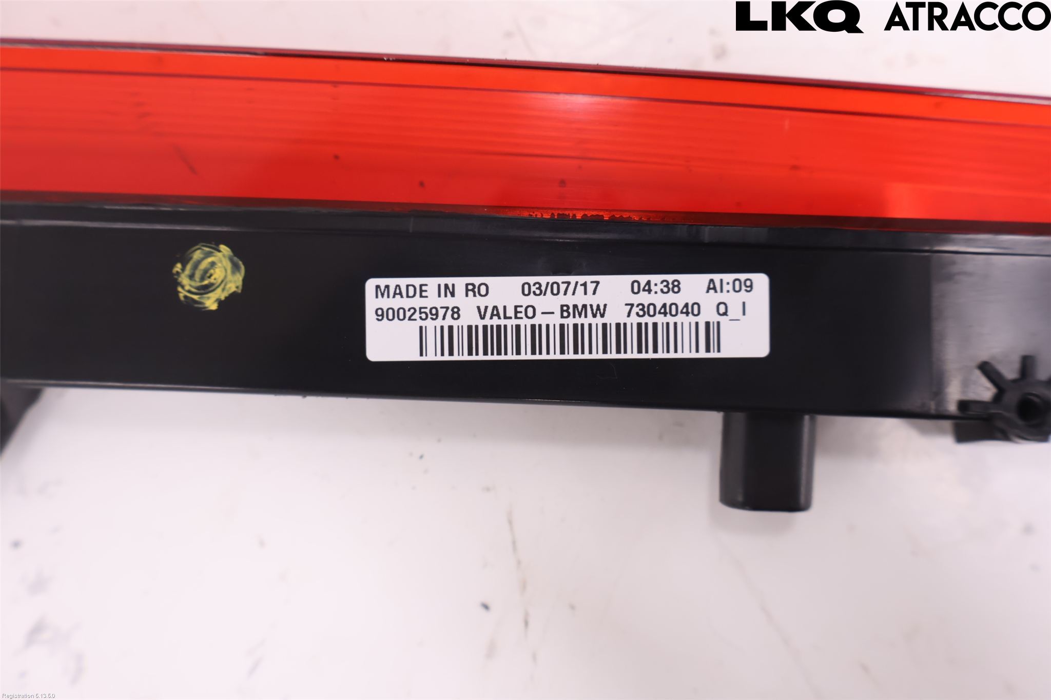 BMW i3 I01 13-22 Bremselys Bakrute
