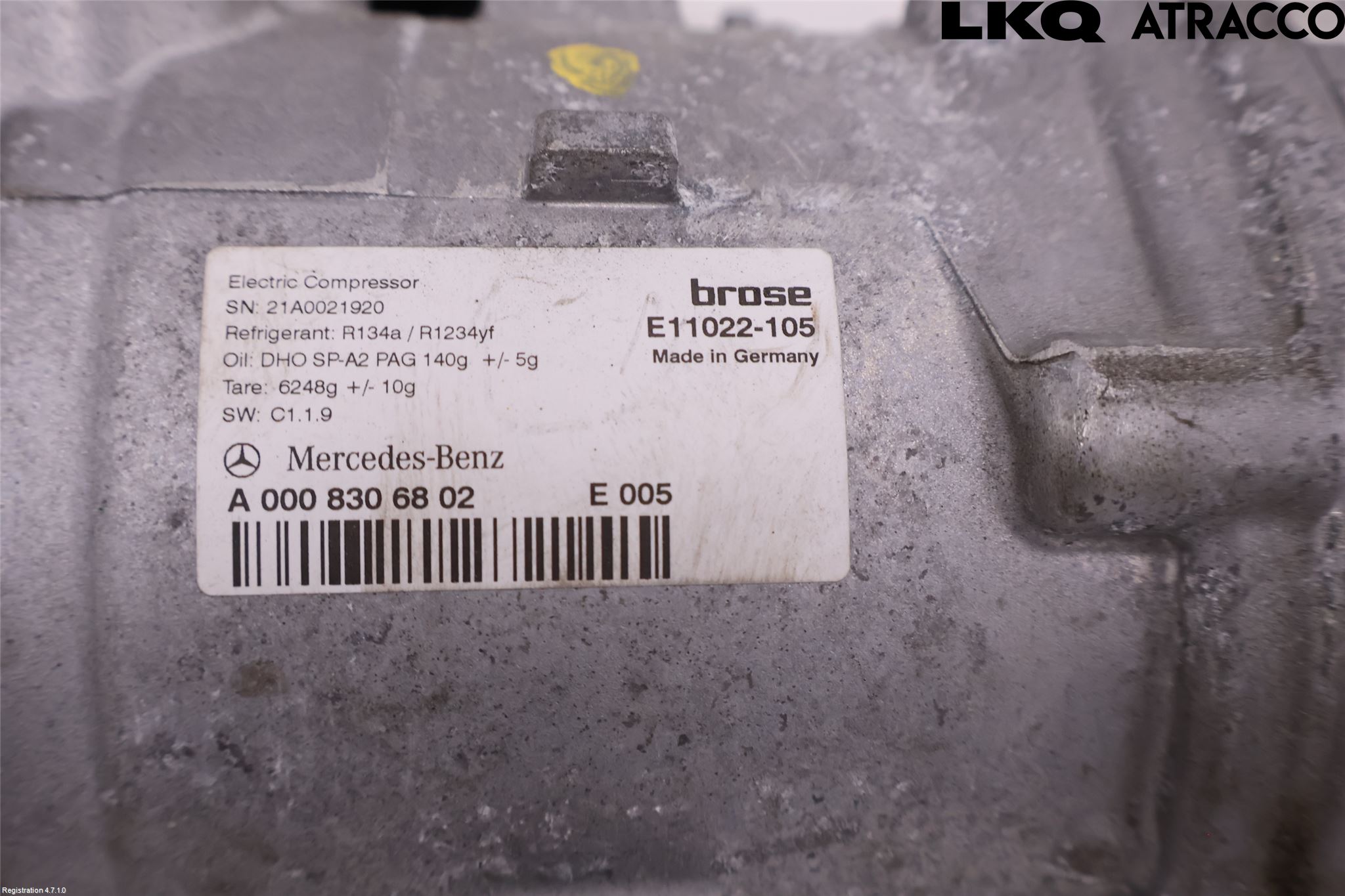 Mercedes-Benz MB C-KLASS (W206) 21- Varme Ac Kompressor