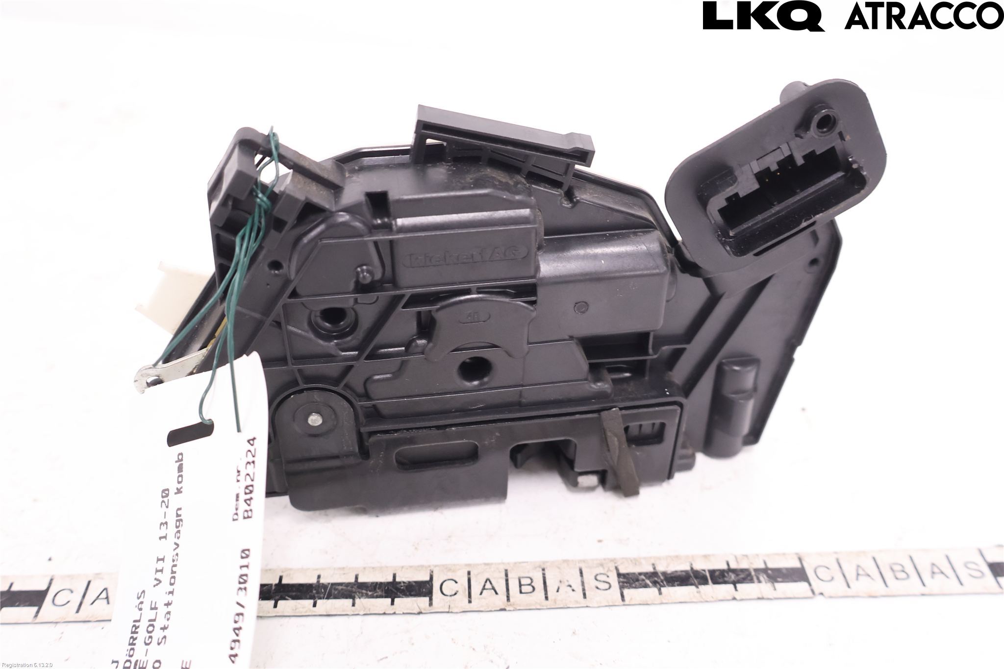 Volkswagen VW GOLF / E-GOLF VII 13-20 Dørlås - Låsekasse