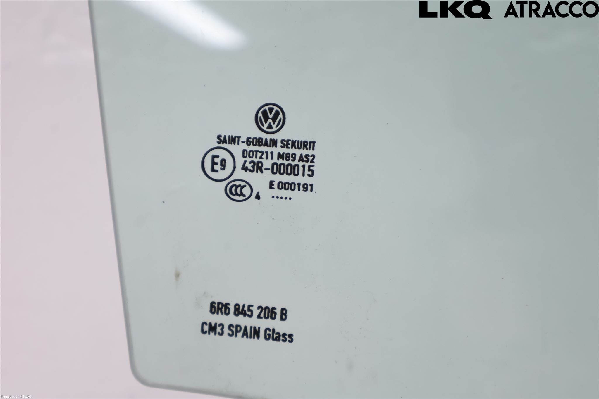 Volkswagen VW POLO 10-17 Dørrute Bak Høyre 4Dørs