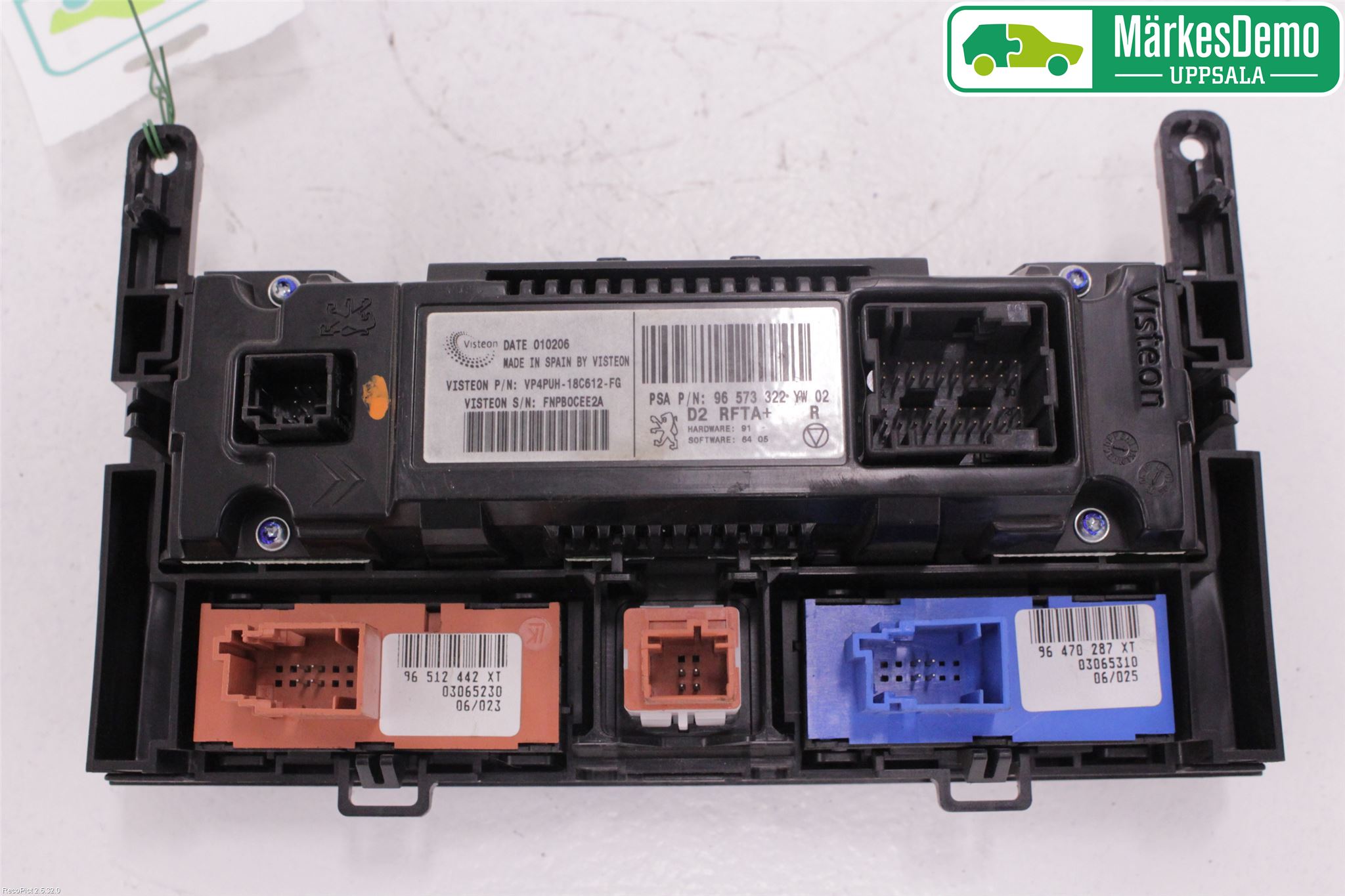Peugeot 407 Varme Ac Betjening-Display