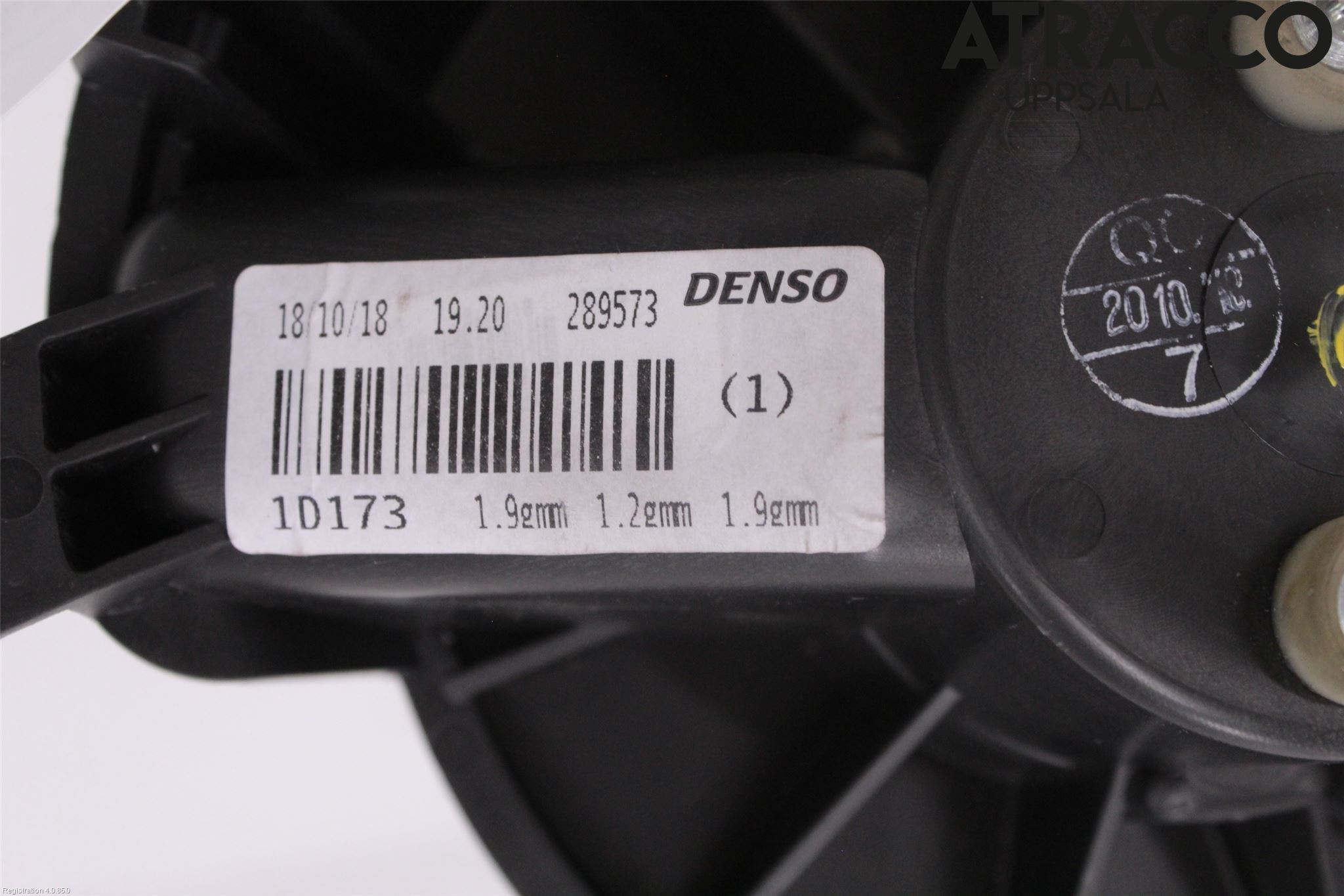 Fiat FIORINO Varmeapparat Viftemotor