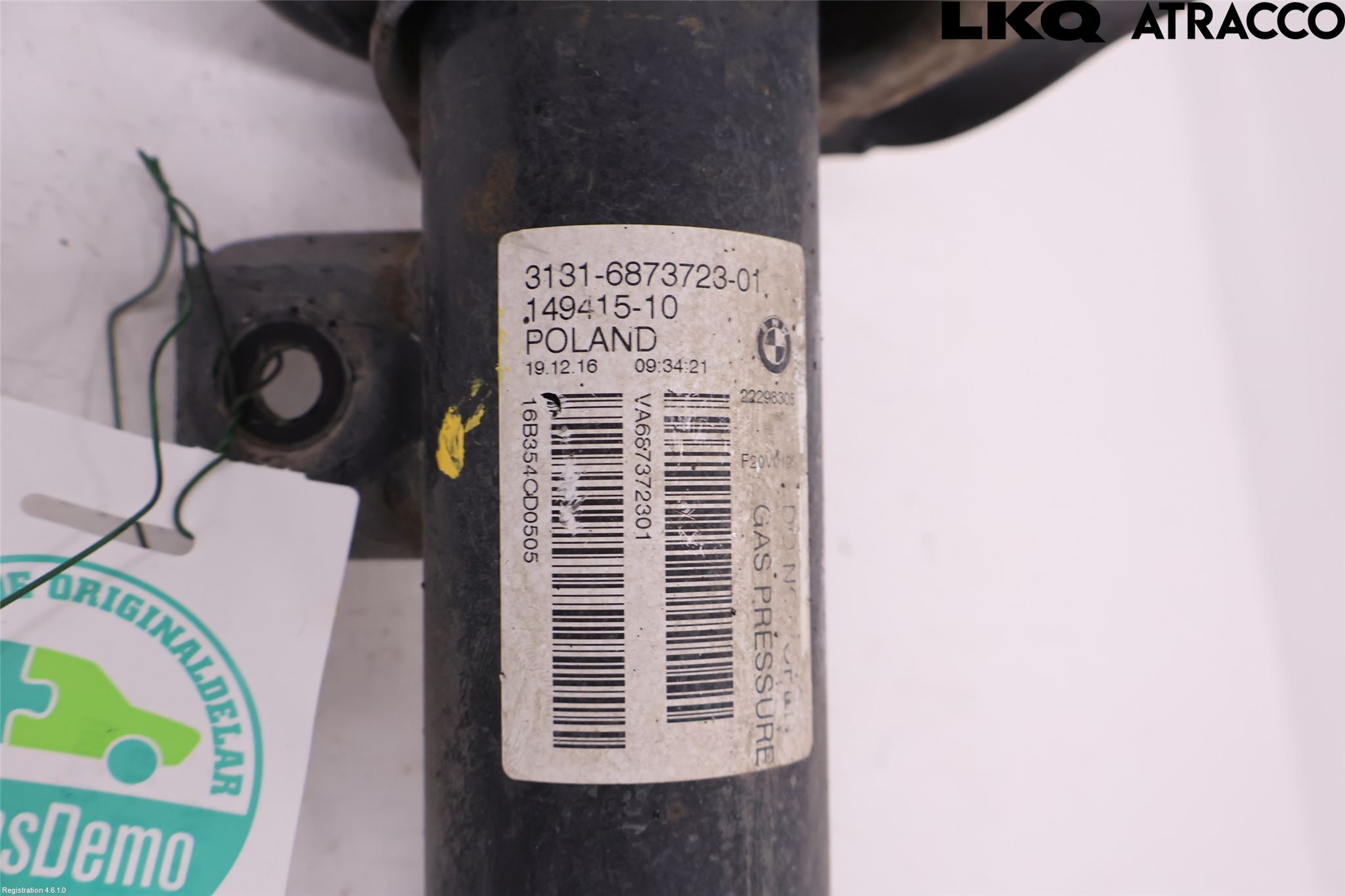 BMW 1 F20/F21 11-19 Fjærbein Foran Venstre