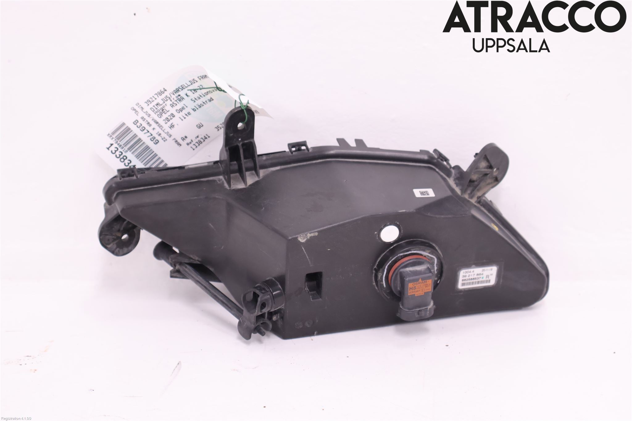 Opel ASTRA K 16-22 Frontlykt-Kurve-Tåkelys