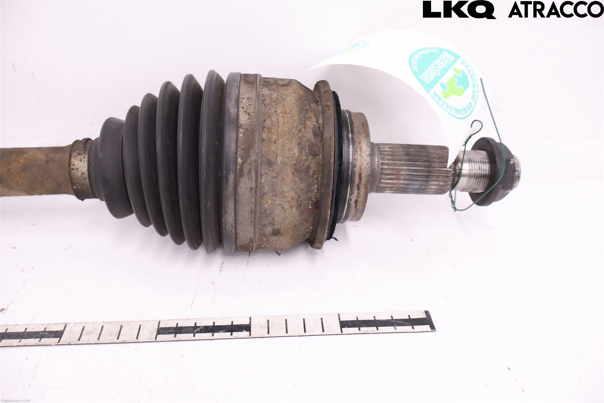 Toyota LANDCRUISER J150 10-23 Drivaksel Foran Kompl Venstre