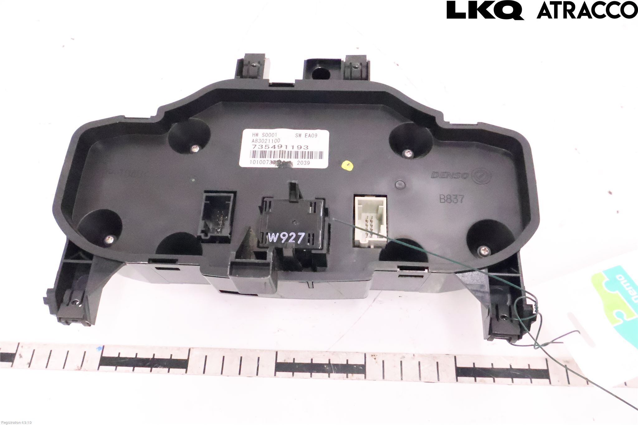 Fiat 500 07- Varme Ac Betjening-Display