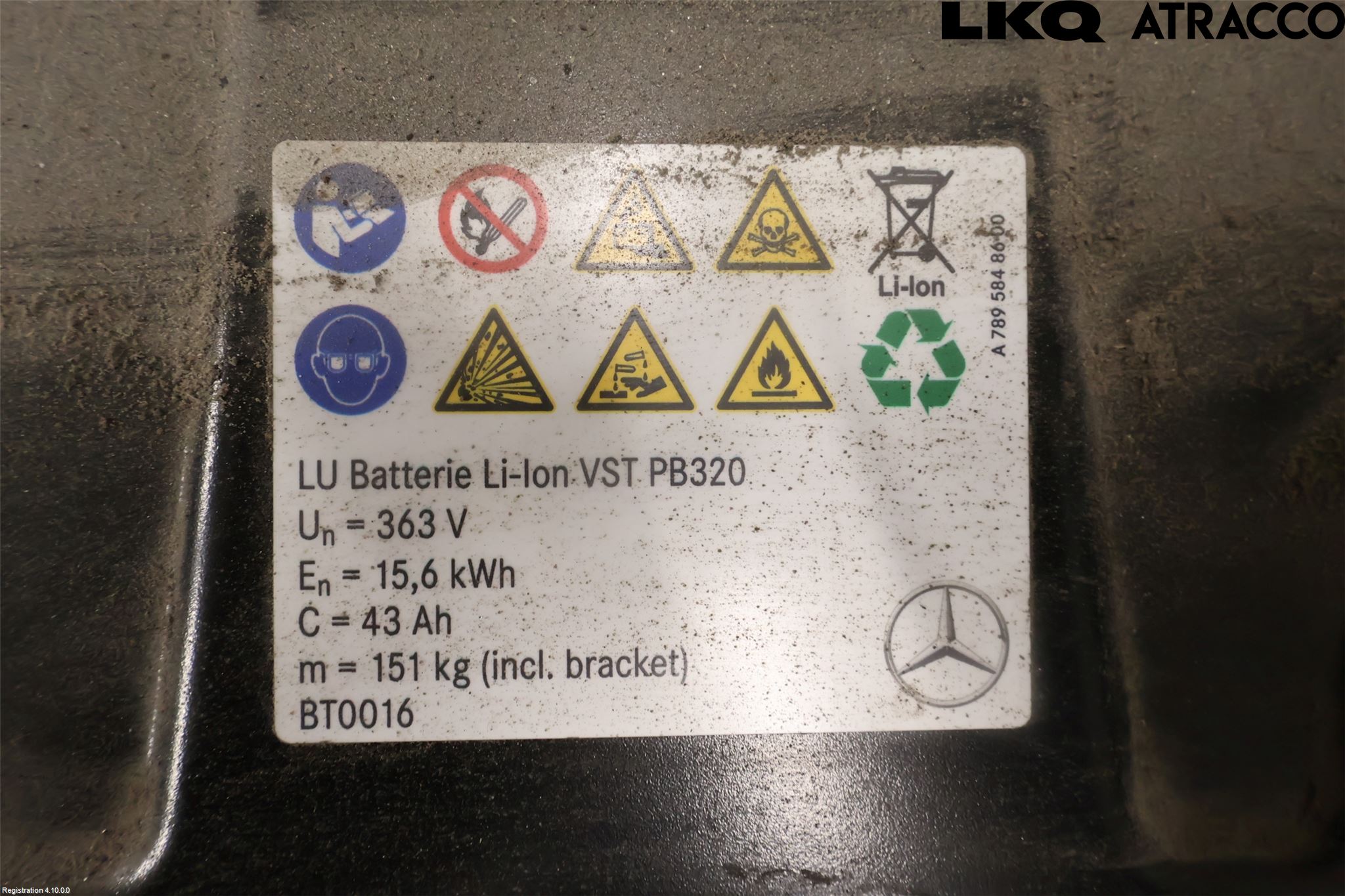 Mercedes-Benz MB CLA-KLASS (C118/X118) 19- Hybrid Batteri