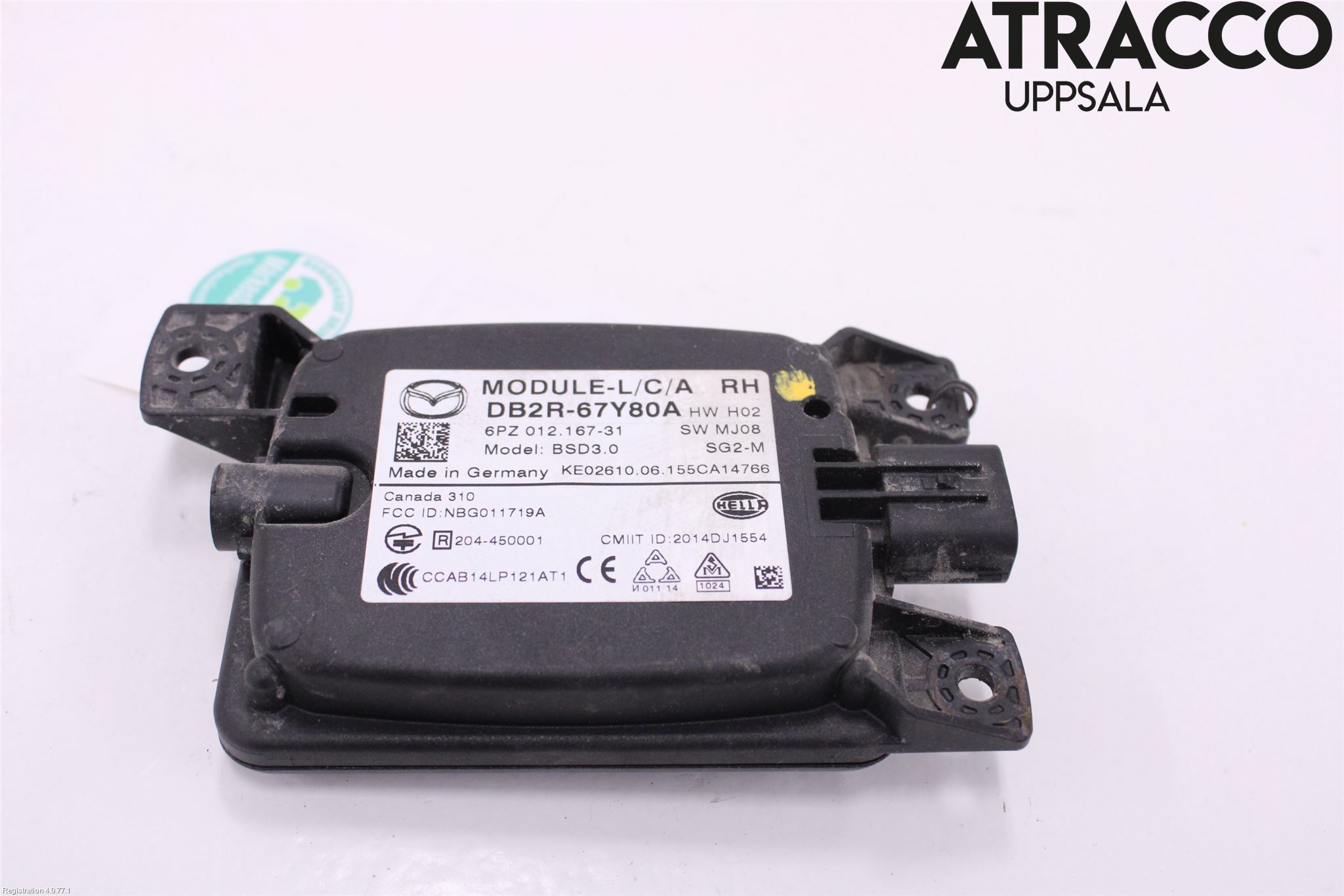 Mazda CX-3 Sensor Kollisjonsbeskyttelse