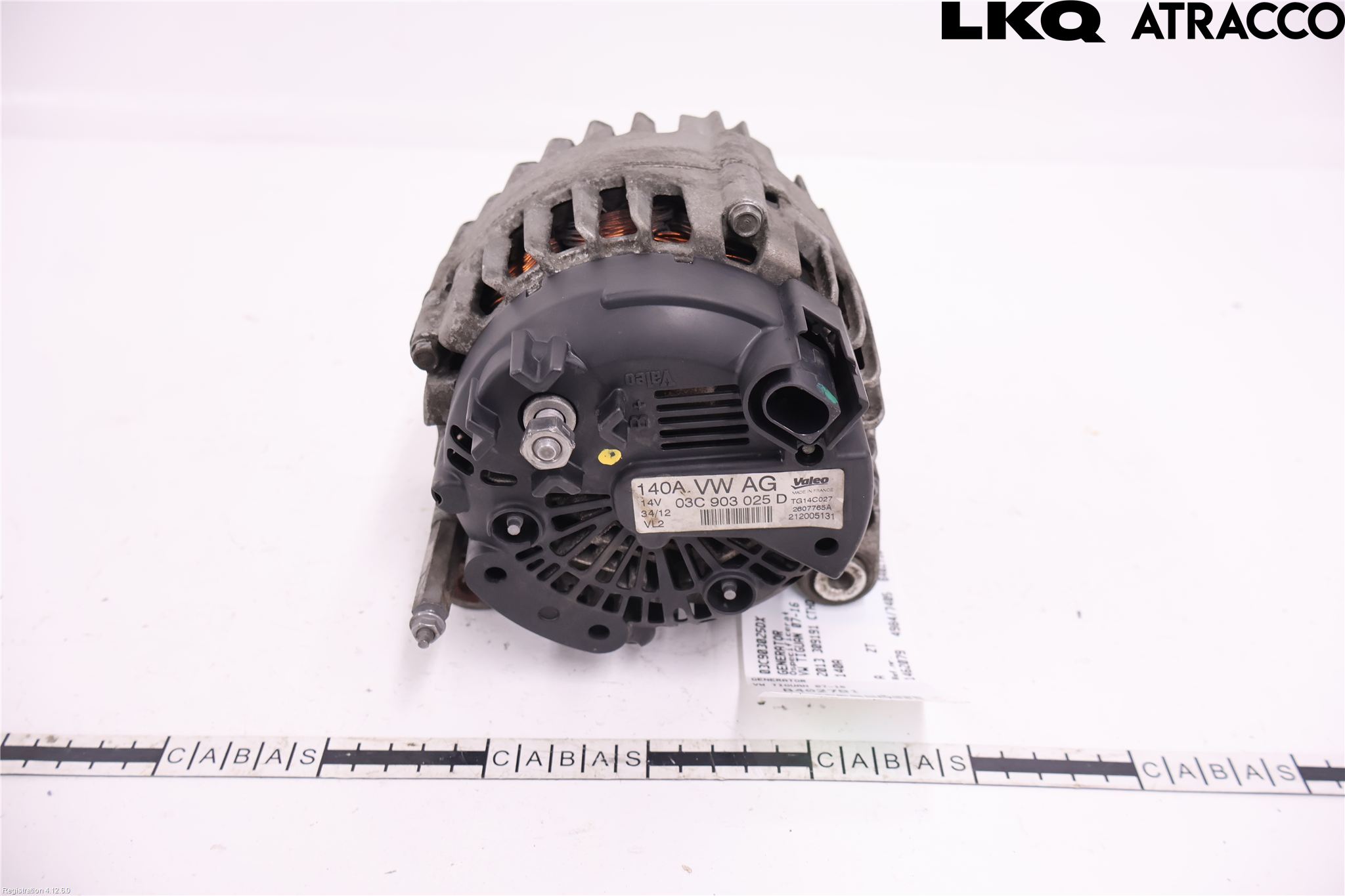Volkswagen VW TIGUAN 07-16 Dynamo
