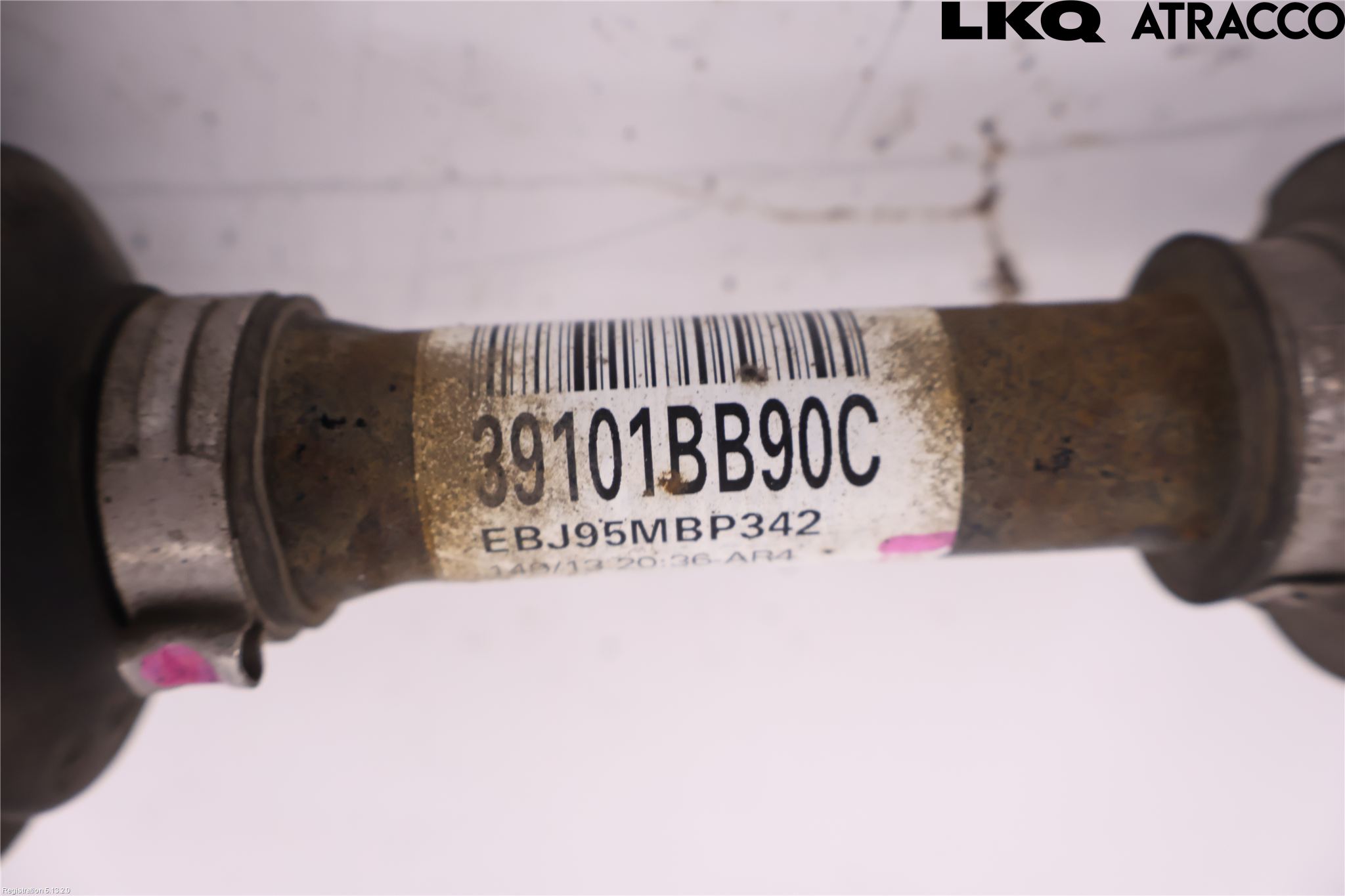 Nissan QASHQAI 10-14 Drivaksel Foran Kompl Venstre