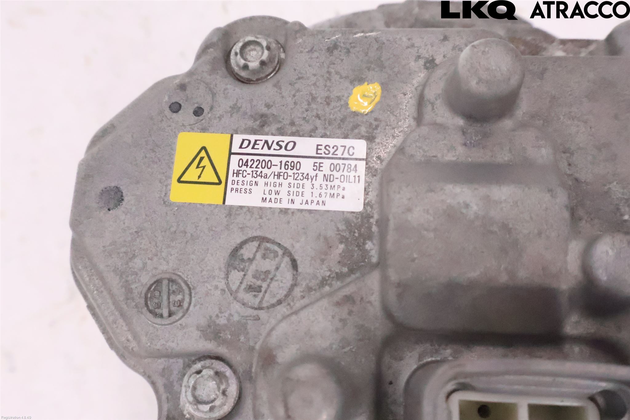 Lexus NX 300h 15-21 Varme Ac Kompressor