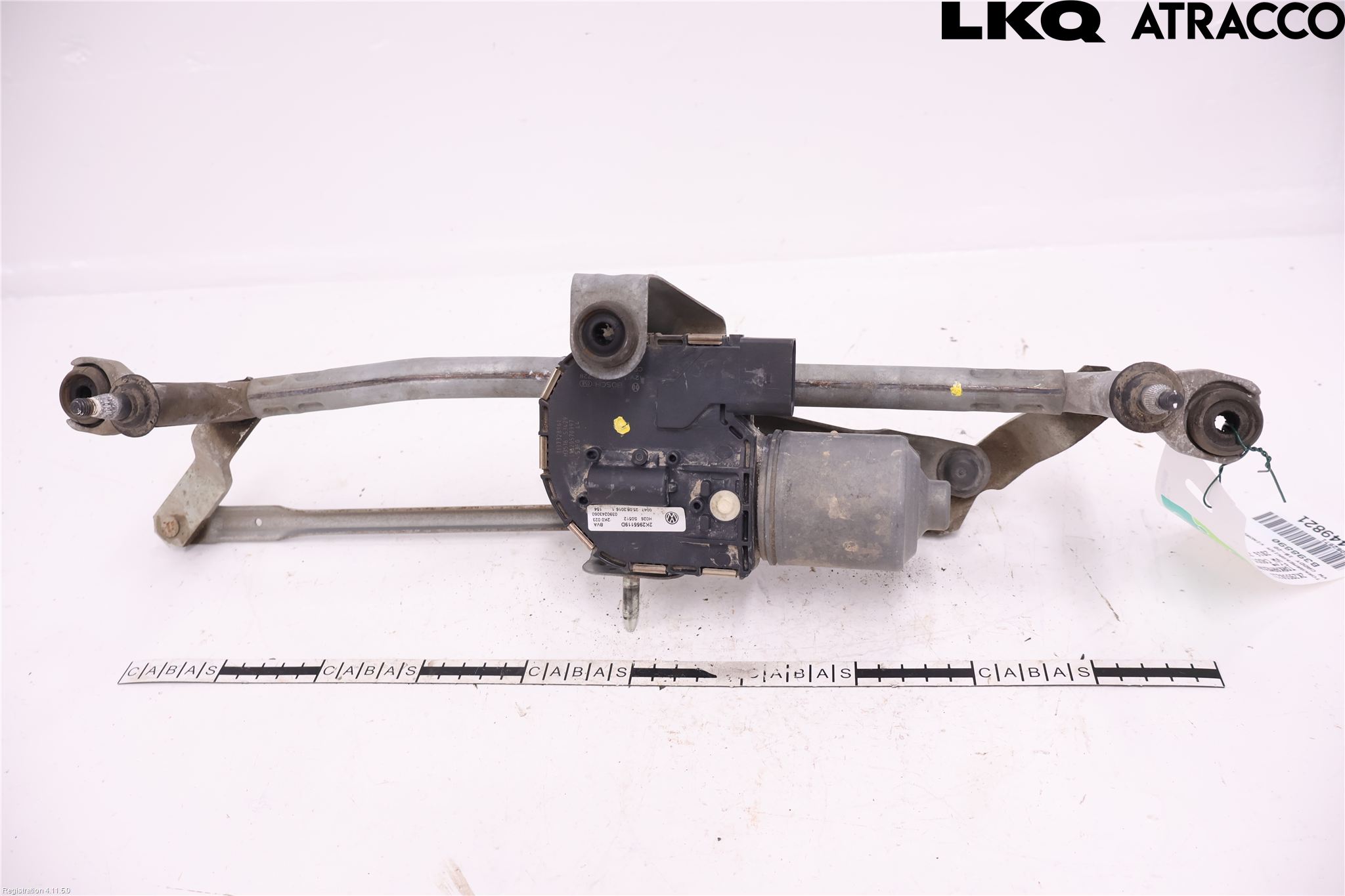 Volkswagen VW CADDY 16-20 Viskeroverføring Frontrute