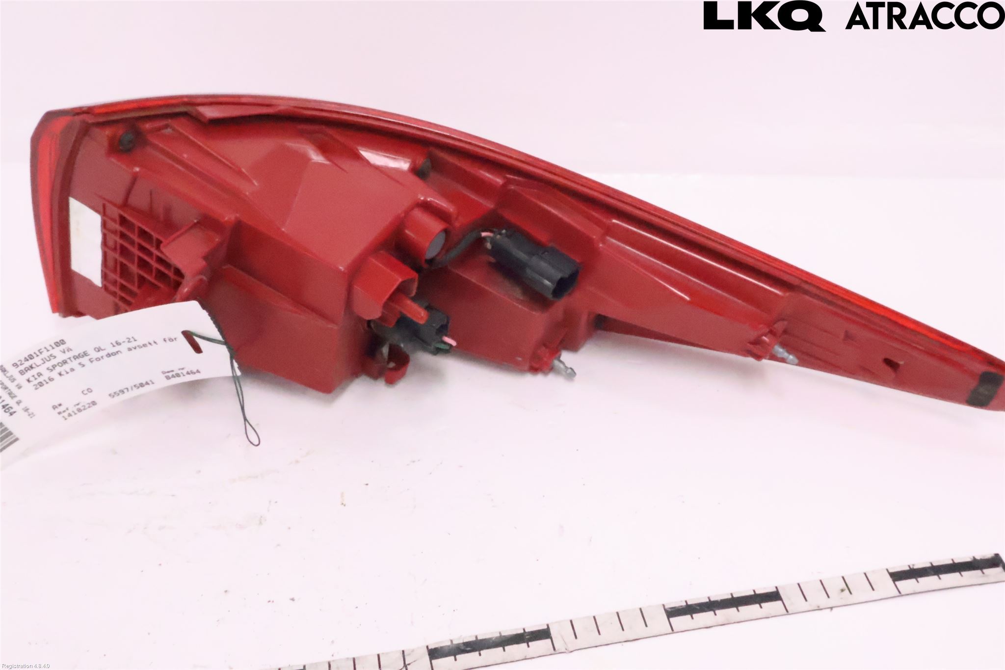 Kia SPORTAGE (QL) 16-21 Baklykt Venstre