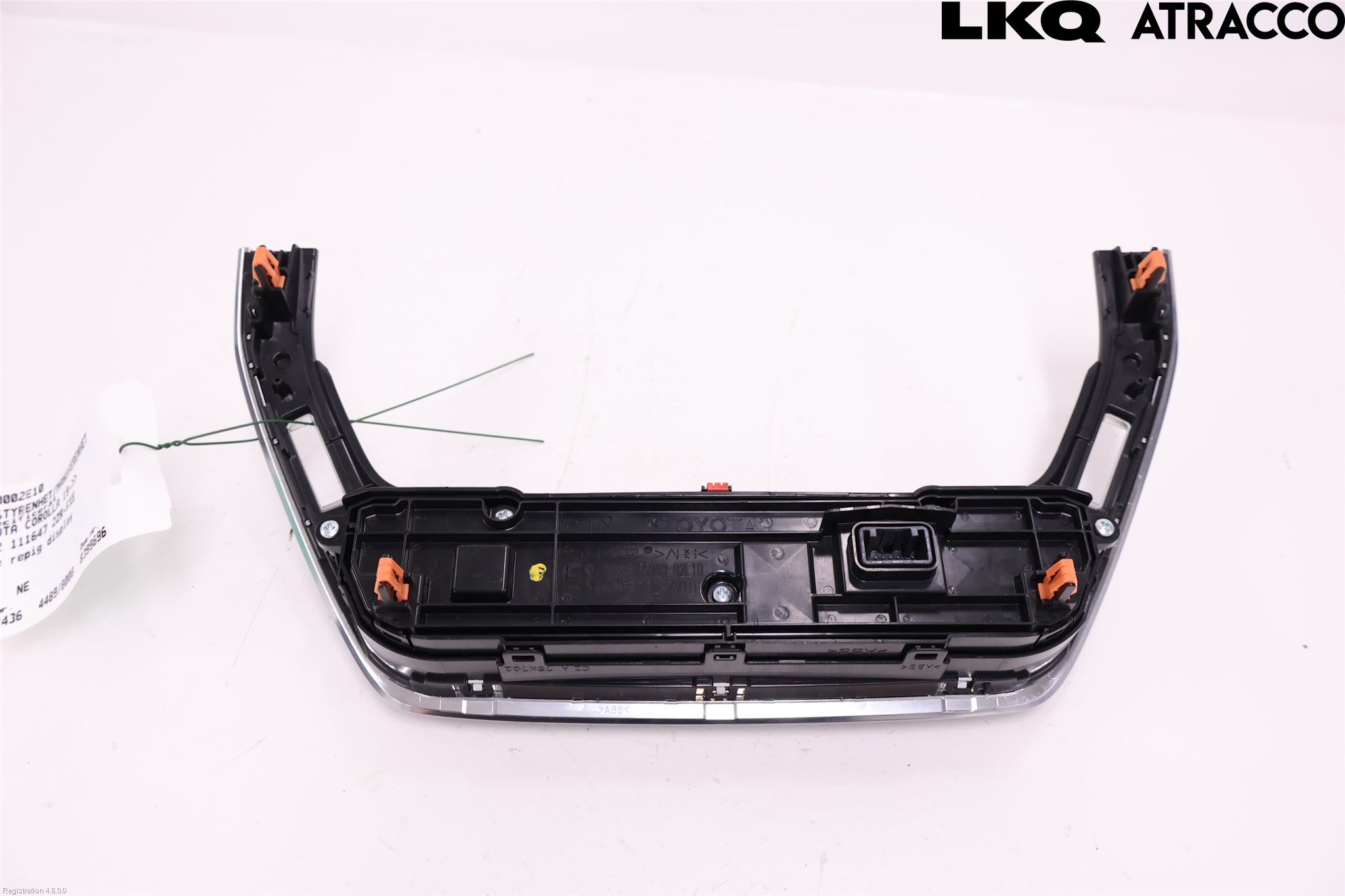 Toyota COROLLA 19- Varme Ac Betjening-Display