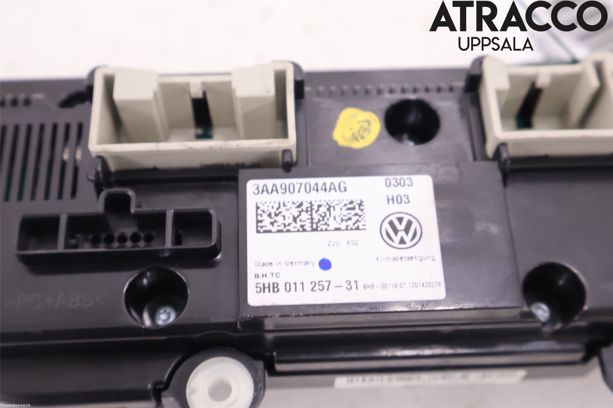 Volkswagen VW PASSAT 11-14 Varme Ac Betjening-Display