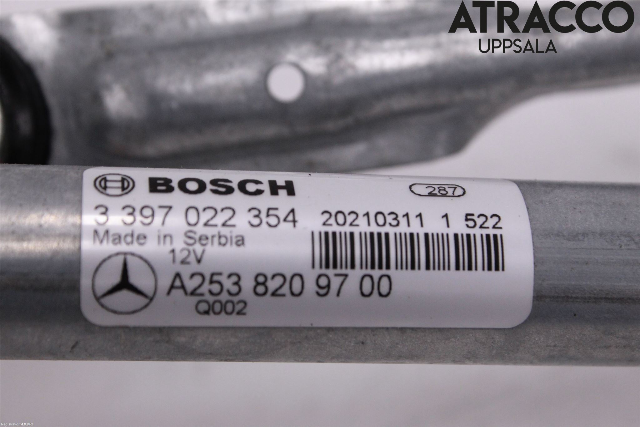 Mercedes-Benz MB GLC-KLASS (X253/C253) 15-22 Viskeroverføring Frontrute
