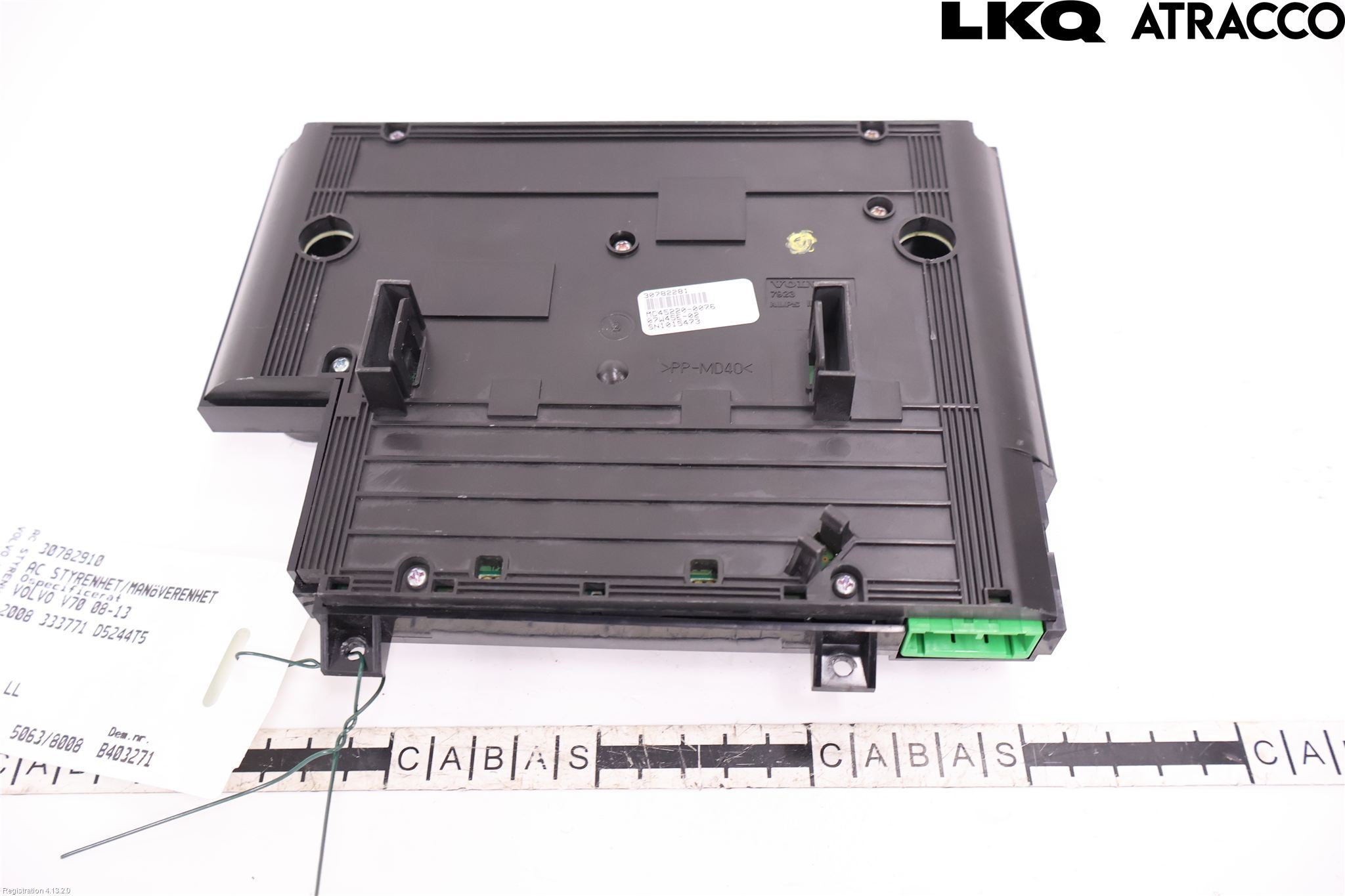 Volvo V70 08-13 Varme Ac Betjening-Display